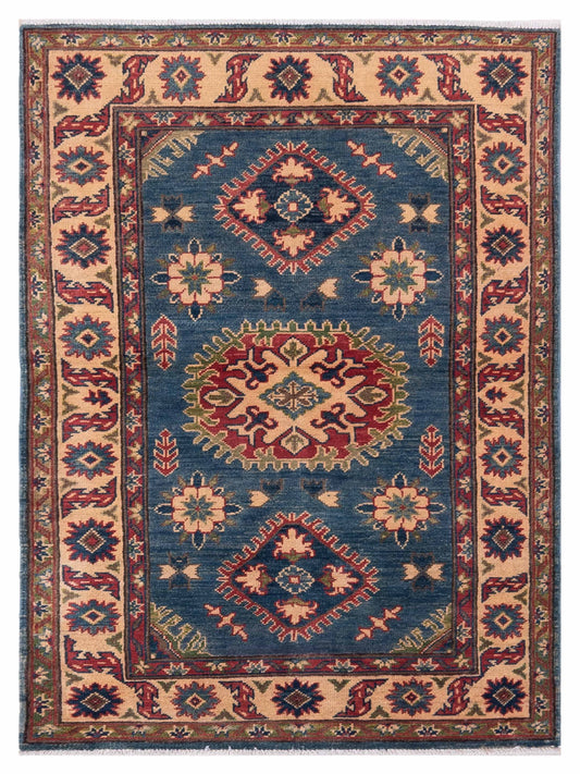 Nomad Kazak  Blue Ivory Tribal