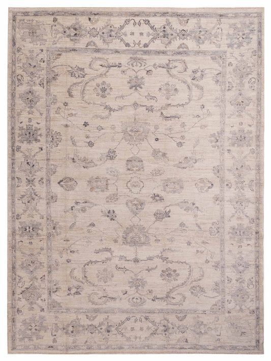 Anadol Angora Oushak  Ivory Ivory Traditional