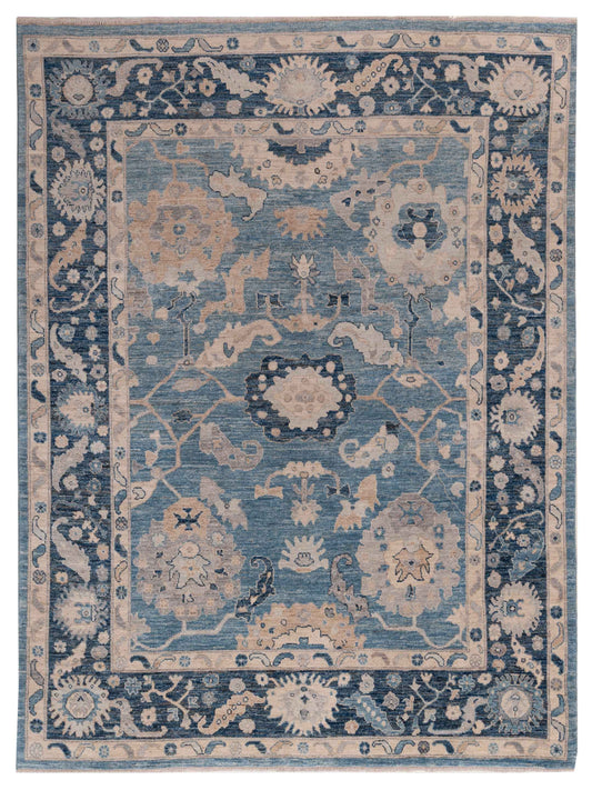 Pasha Anadol Oushak  Blue Blue Traditional