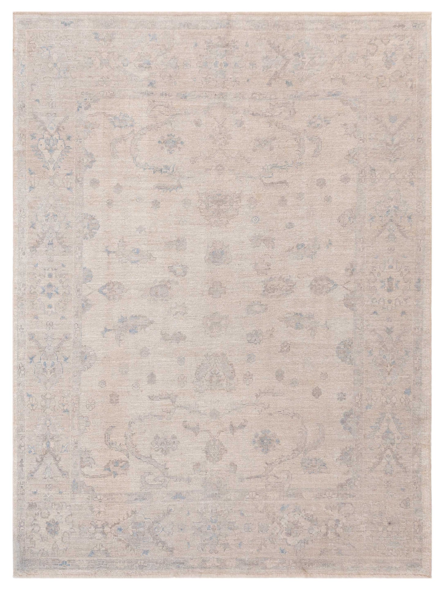 Anadol Angora Oushak  Silver Gray Traditional
