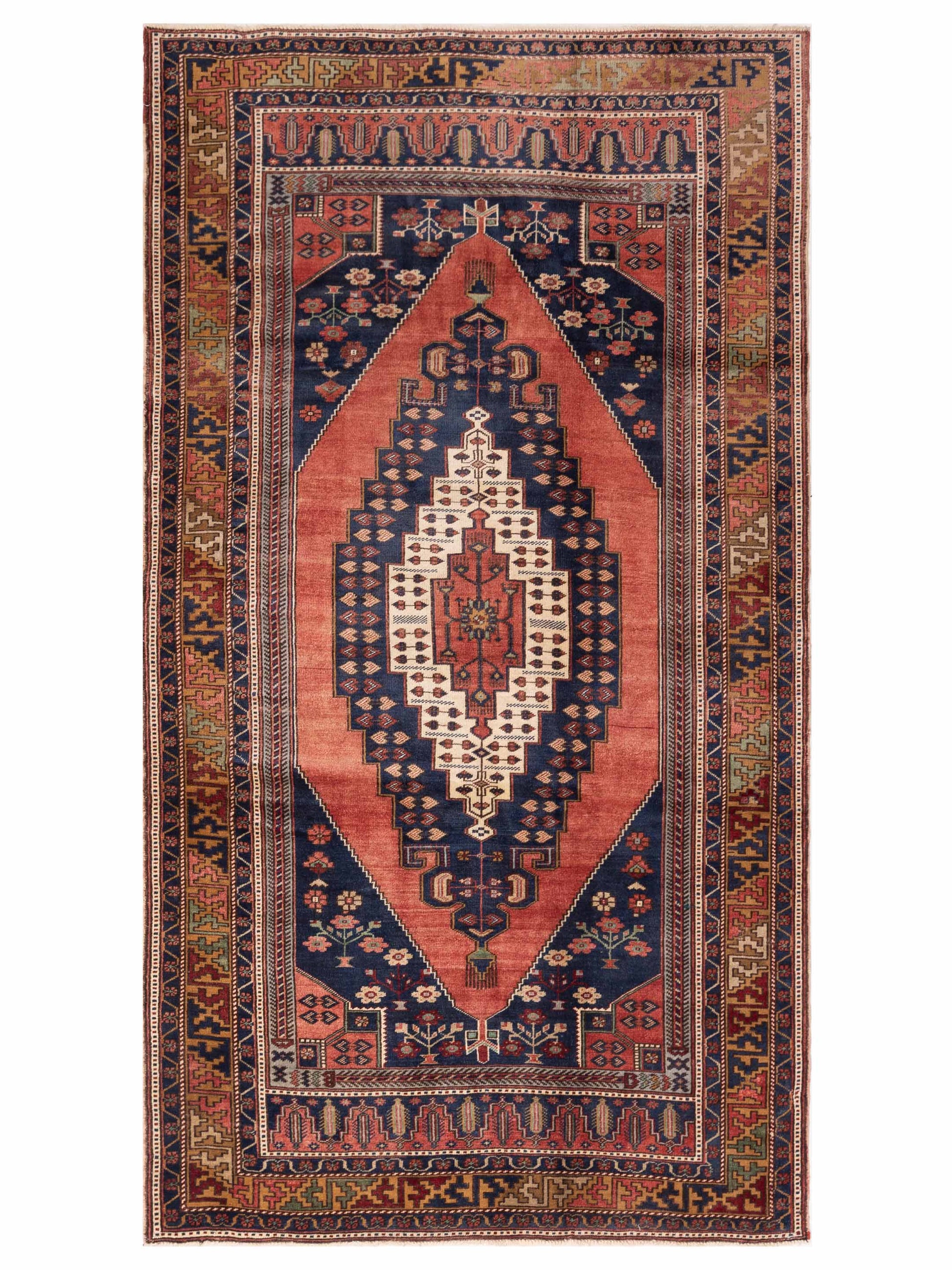 Pasha Old Anatolian  Rust Brown Transitional