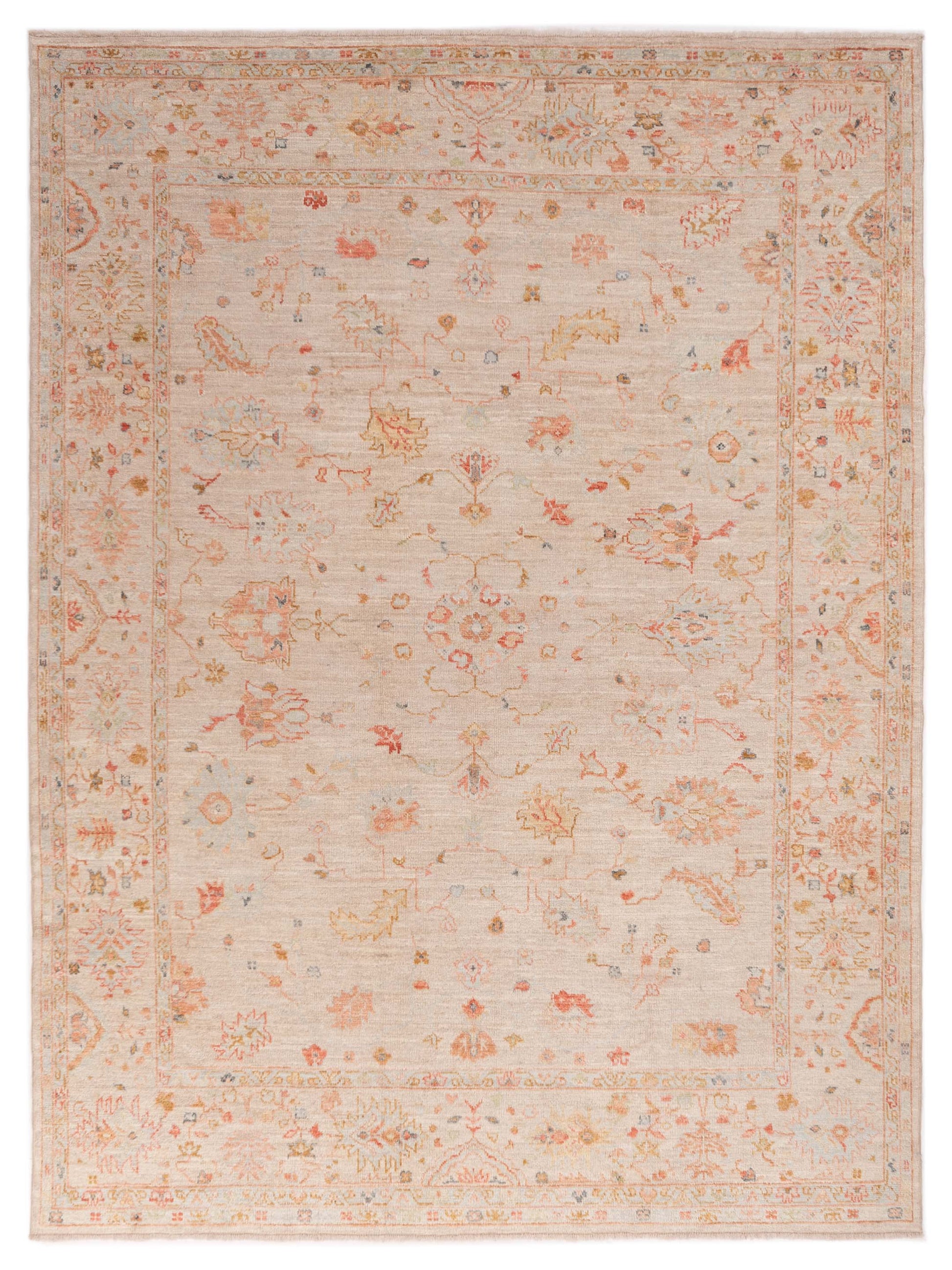 Anadol Angora Oushak  Beige Beige Traditional
