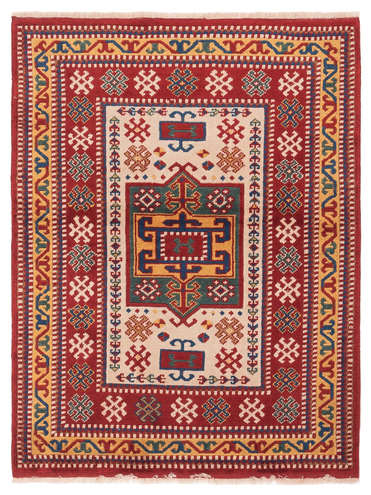 Pasha Turkish Shirwan  Red Gold Traditional