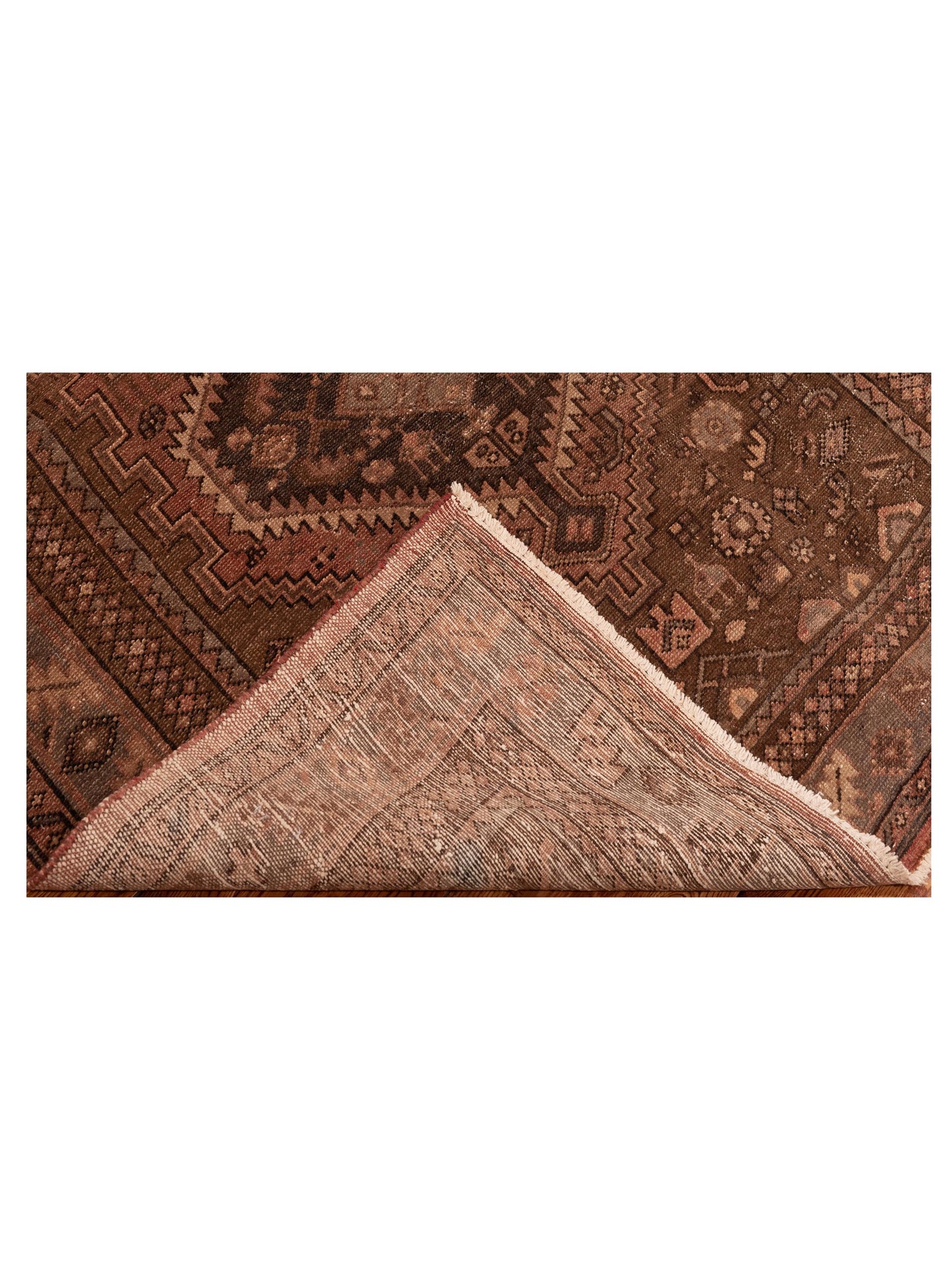 Antique Heirloom 147323 Brick Brown 4.3x7 Hand Knotted Rug