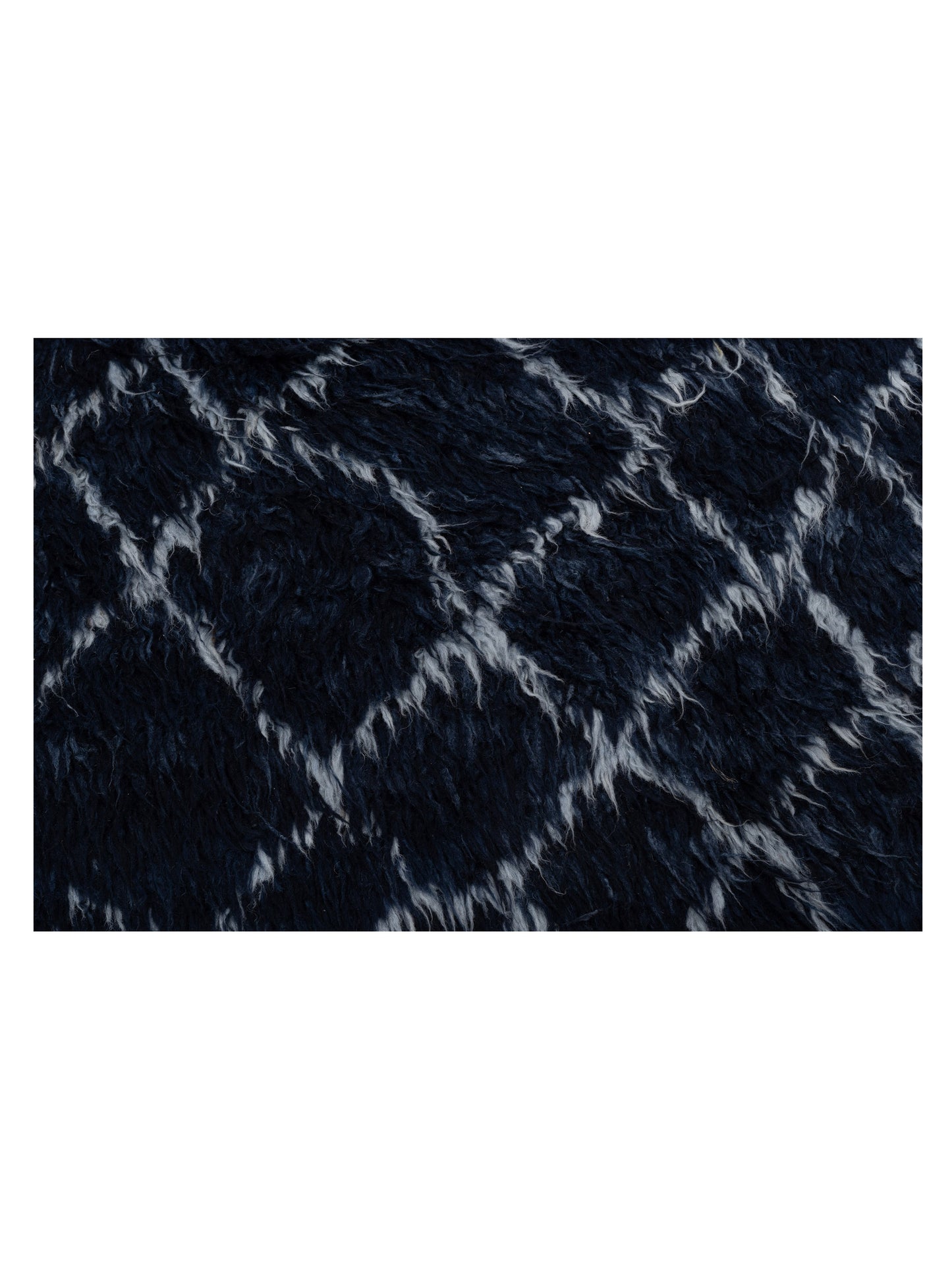 Berber Aspendos Blue Blue 9.3x12.5 Hand Knotted Rug