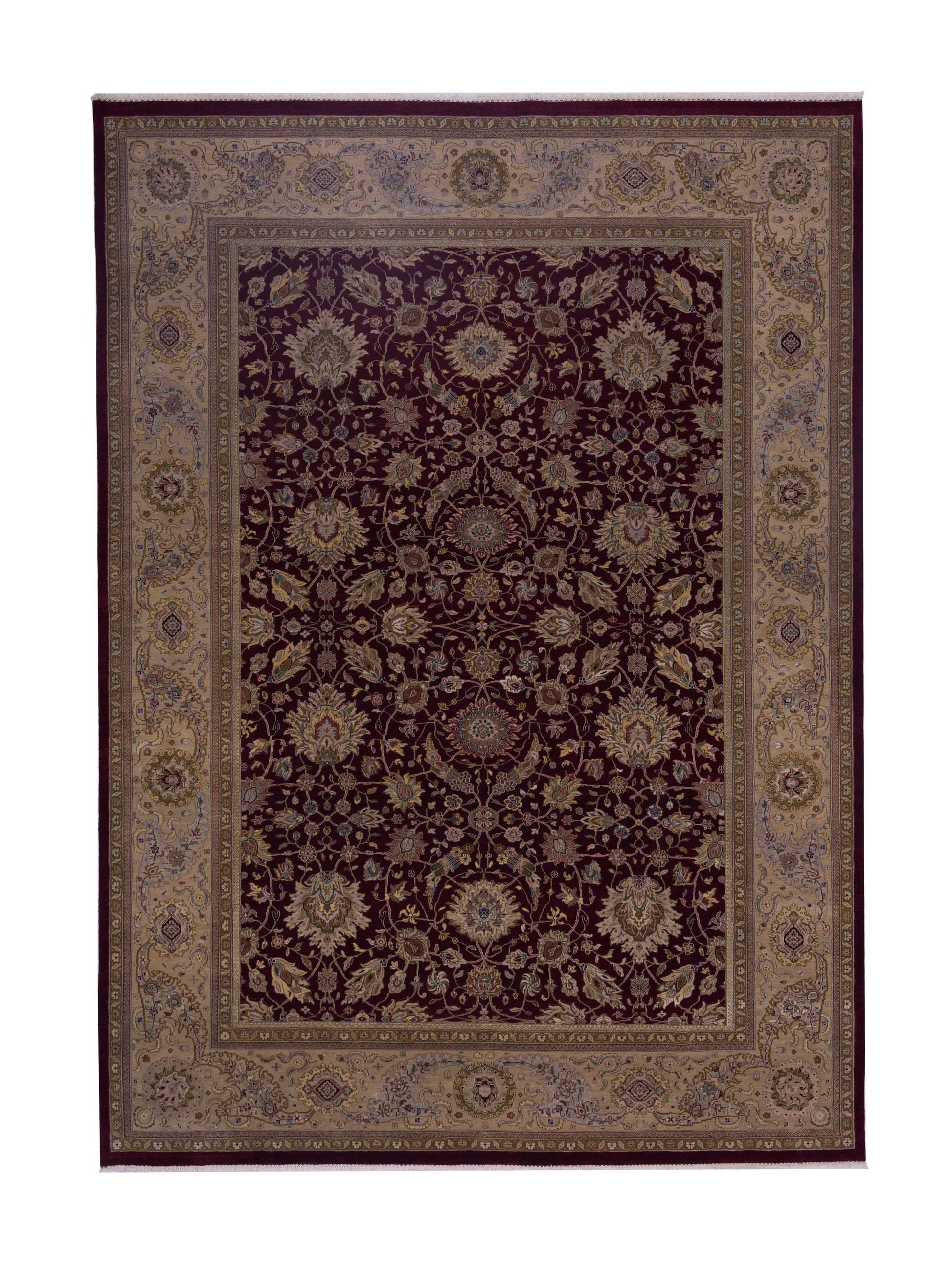 Rajpur Crown  Burgundy Cream Transitional