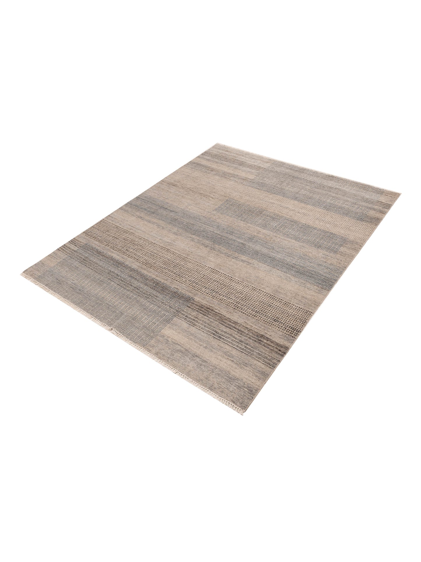 Aurore 154463 Silver Blue 8x10 Hand Knotted Rug