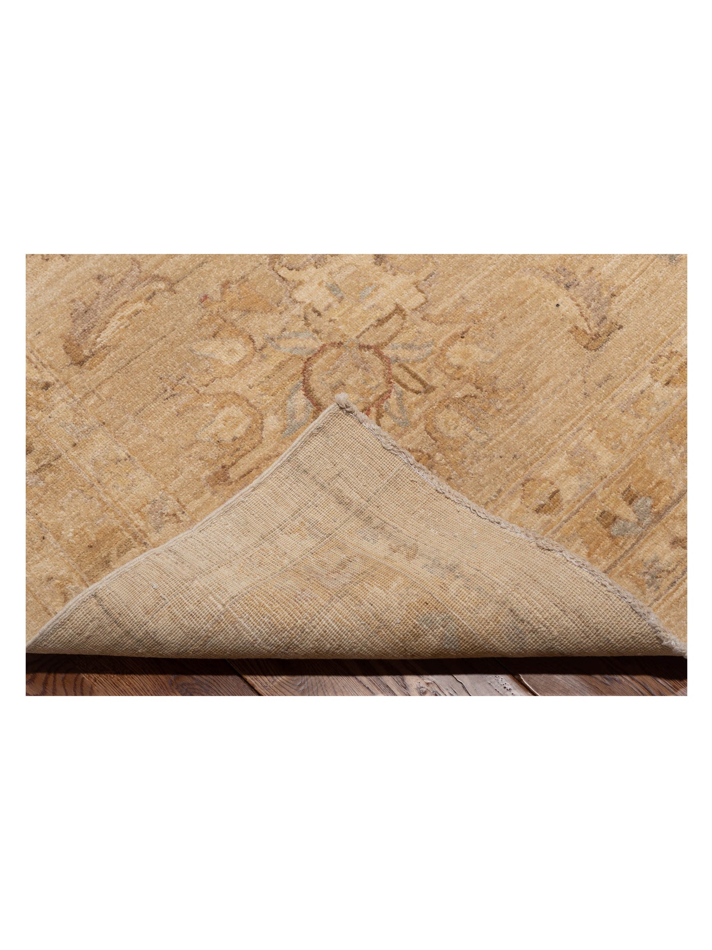 Sultan 113626 Ivory Gold 18.6x28.3 Hand Knotted Rug