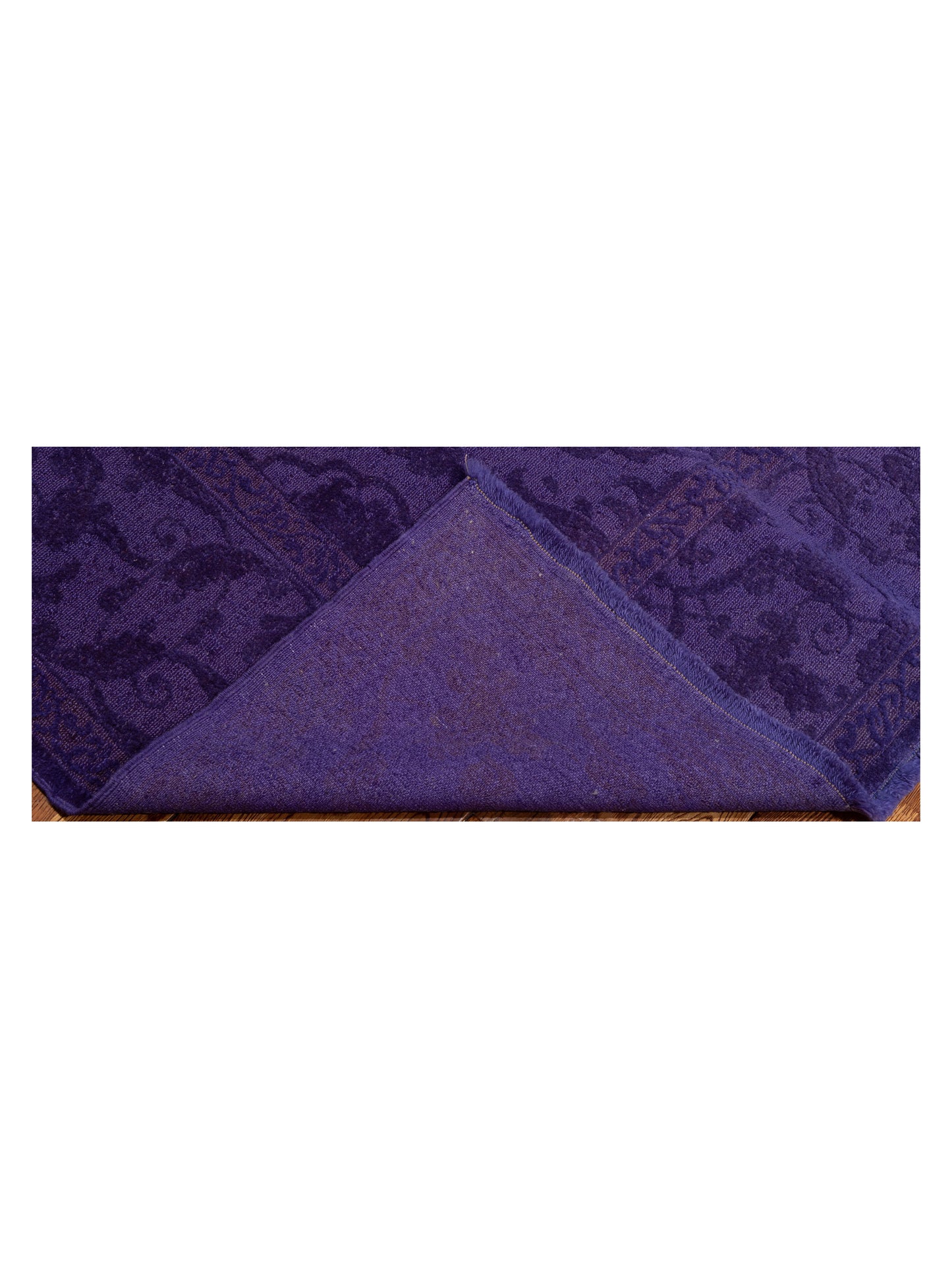 Color Bouquet 109174 Purple Purple 8.3x9.5 Hand Knotted Rug