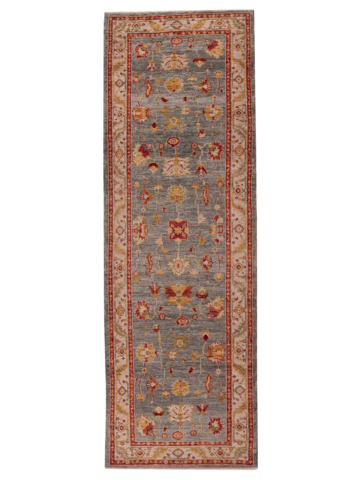 Anadol Angora Oushak  Gray Ivory Traditional