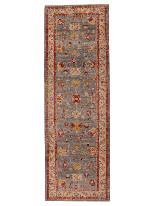 Anadol Angora Oushak  Gray Ivory Traditional