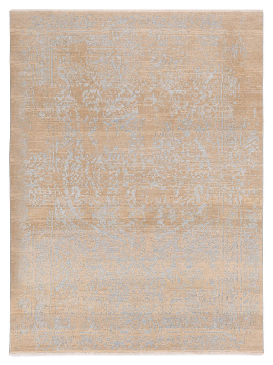 Pasha Defne  Ice Blue Ivory Transitional