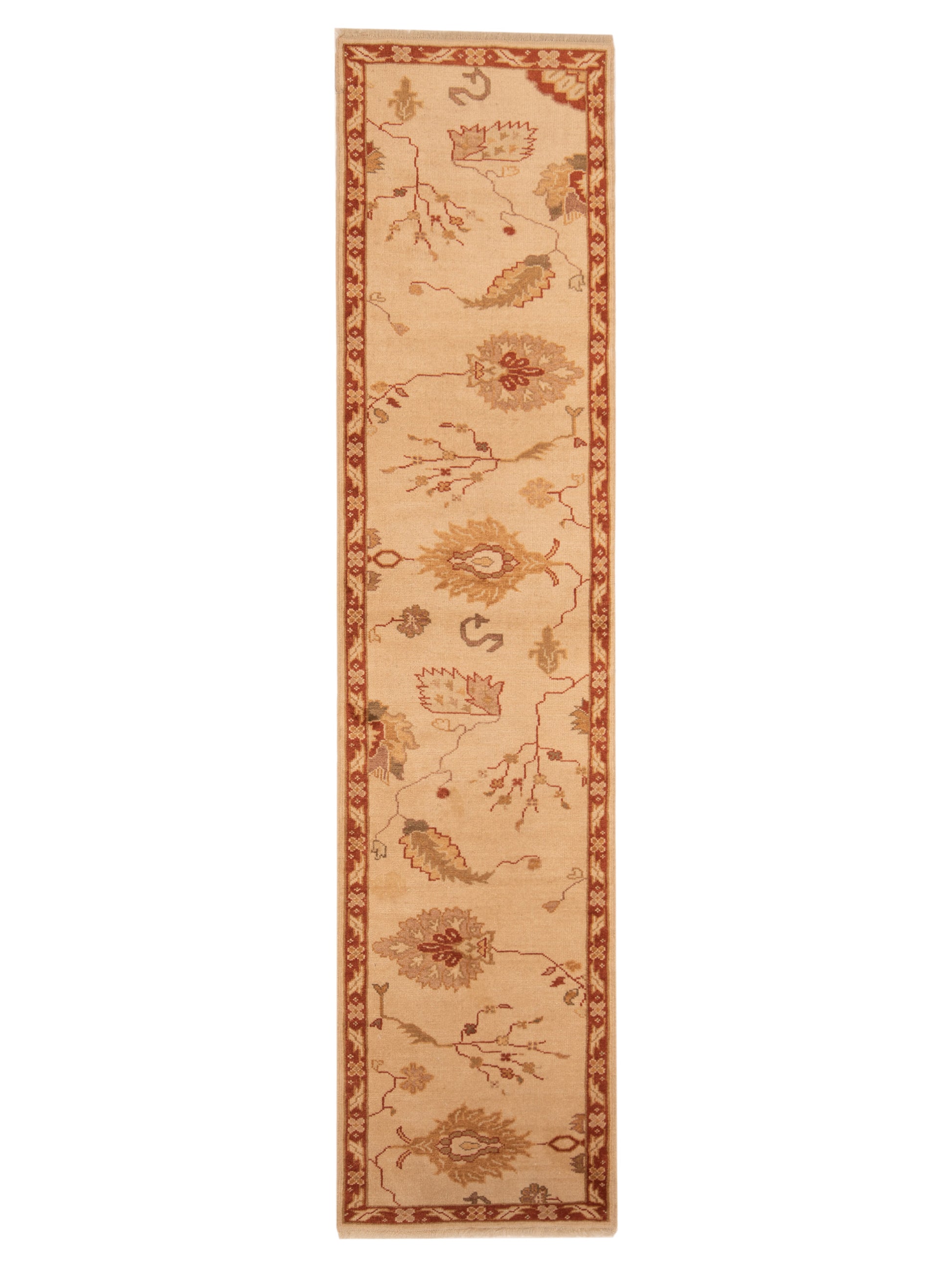 Anadol Angora Oushak  Beige Rust Traditional