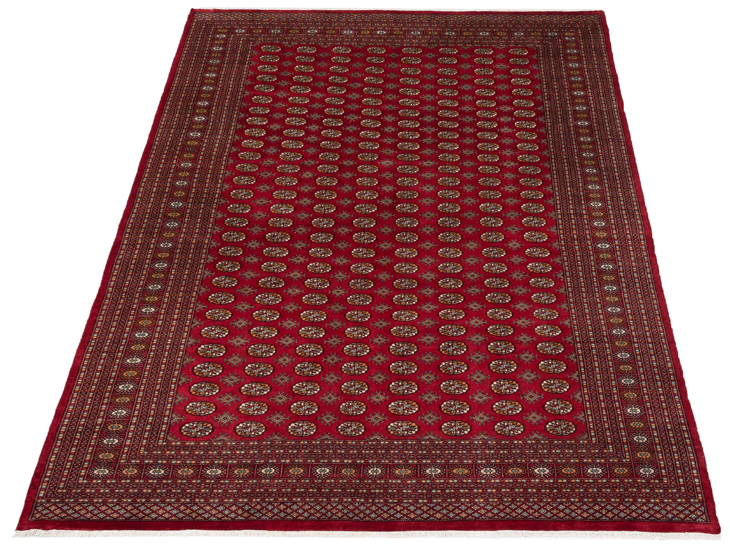 Bokhara 145700 Red Red 10x14.1 Hand Knotted Rug