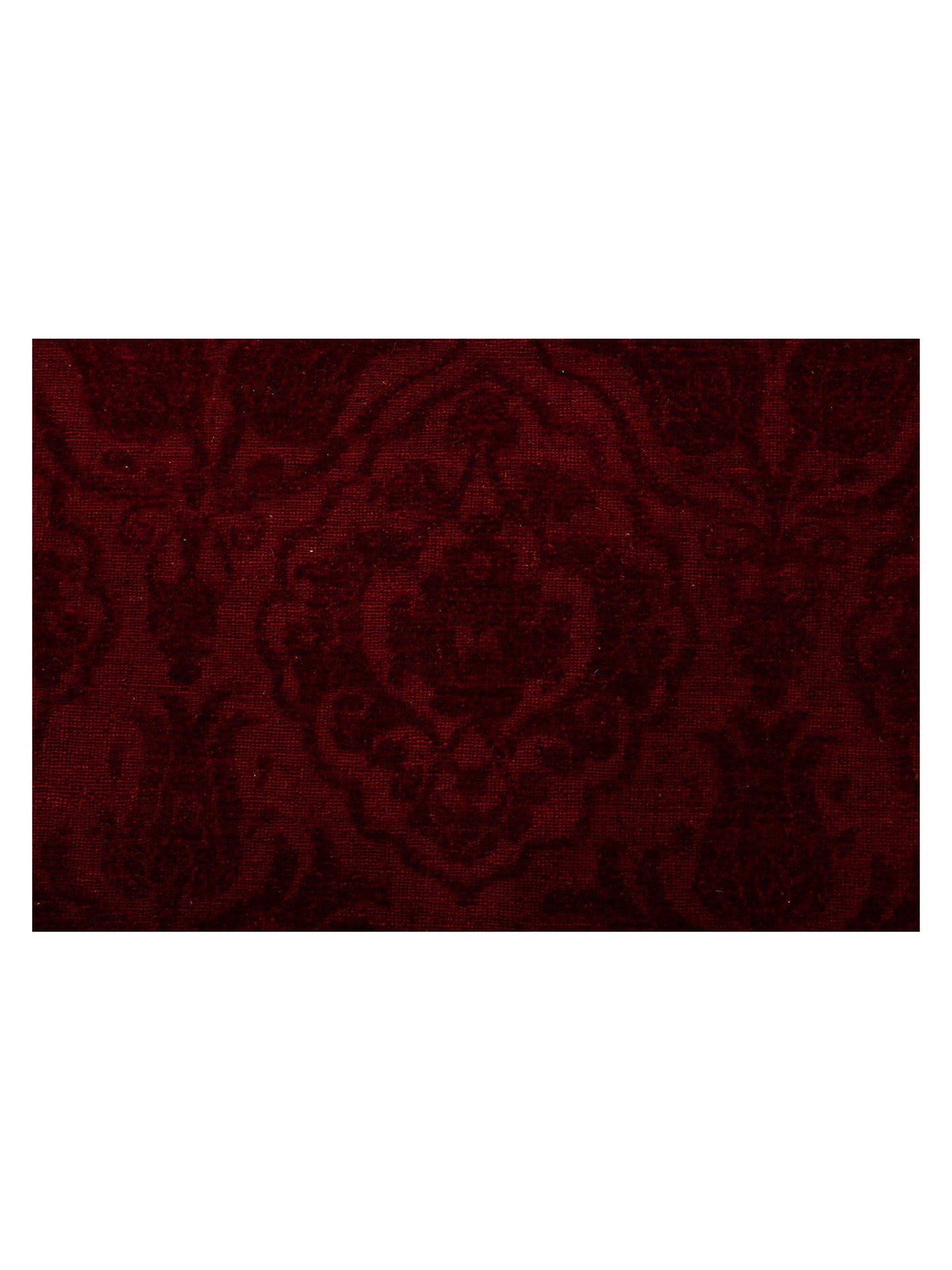 Color Bouquet 107554 Red Red 9.4x11.10 Hand Knotted Rug