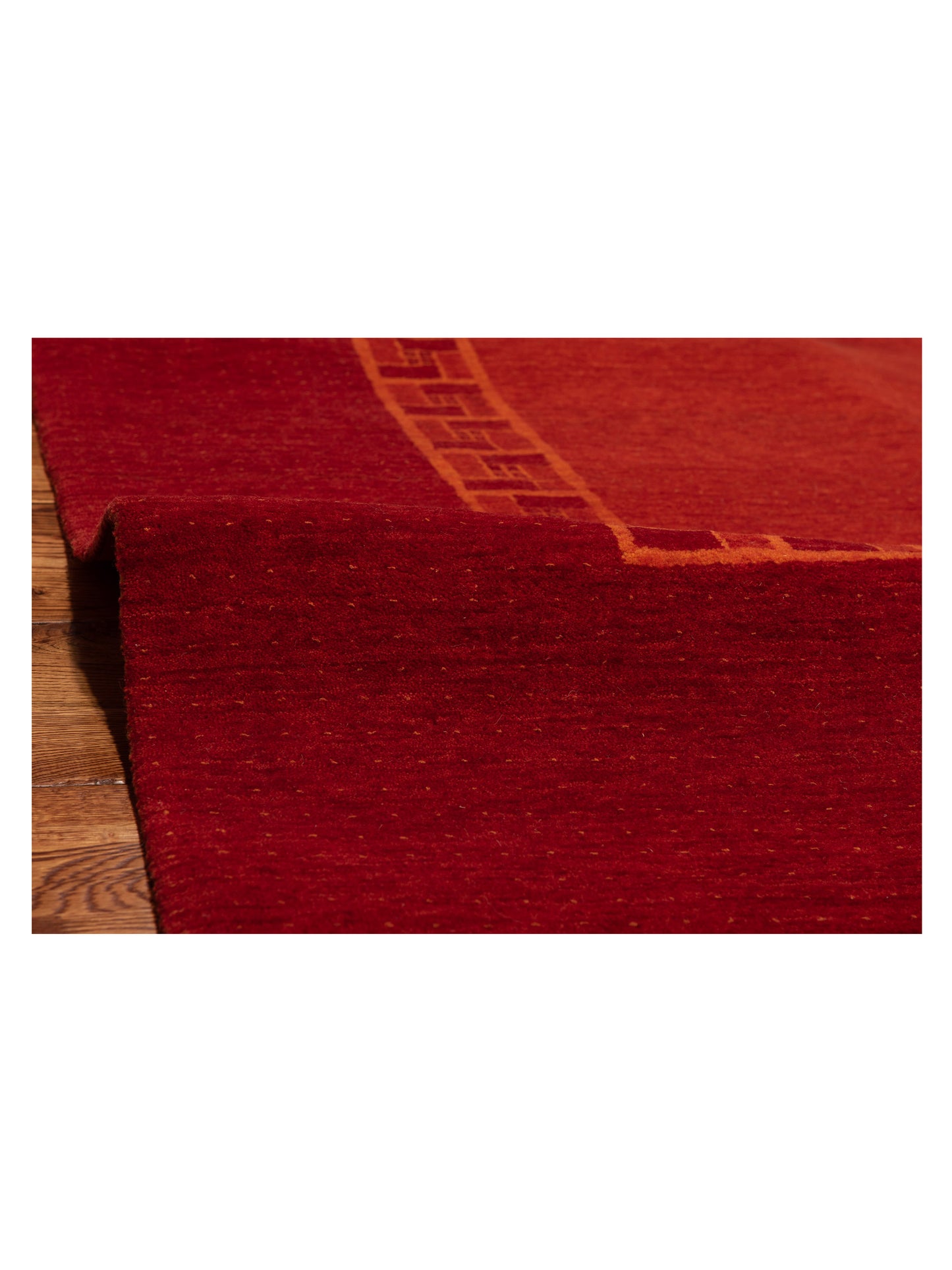 Tibetino 108465 Red 7.9x9.8 Hand Knotted Rug