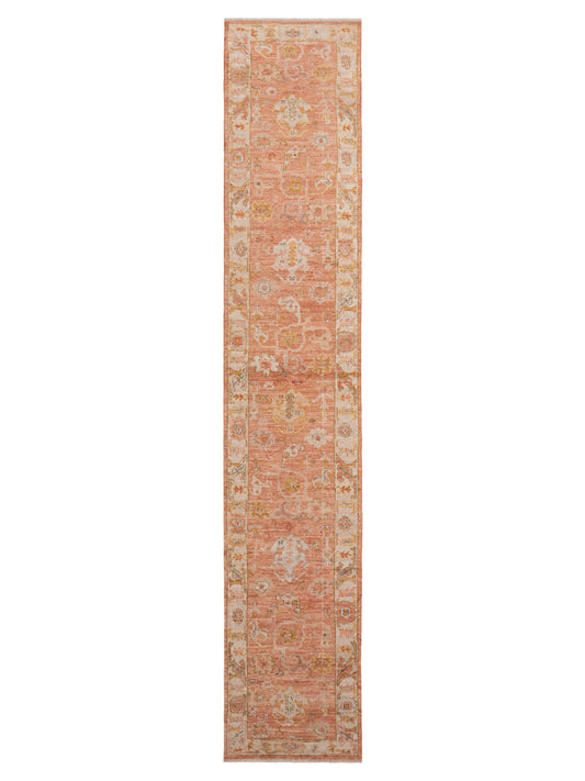 Anadol Angora Oushak  Pink Ivory Traditional