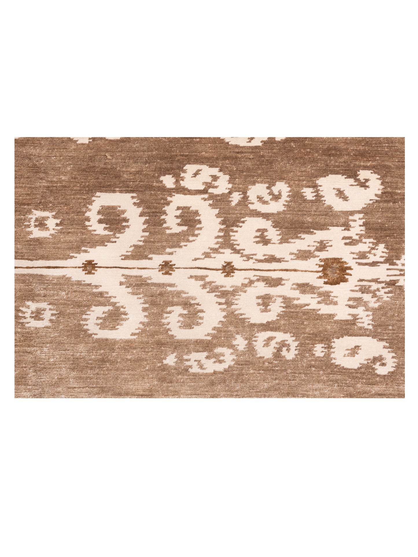 Tibetino 126593 Brown 6x9 Hand Knotted Rug