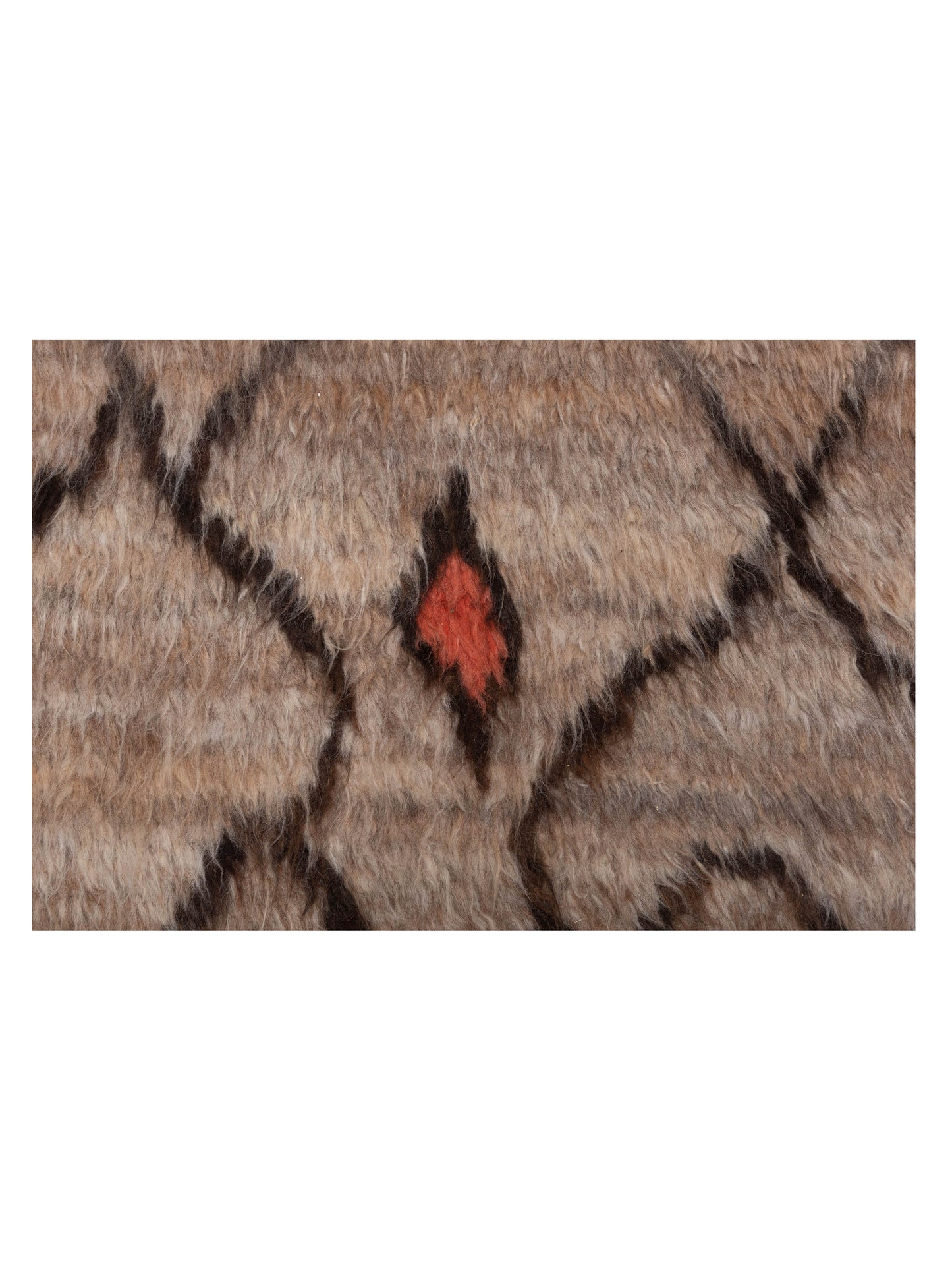 Berber Aspendos Light Brown Brown 5x8.1 Hand Knotted Rug