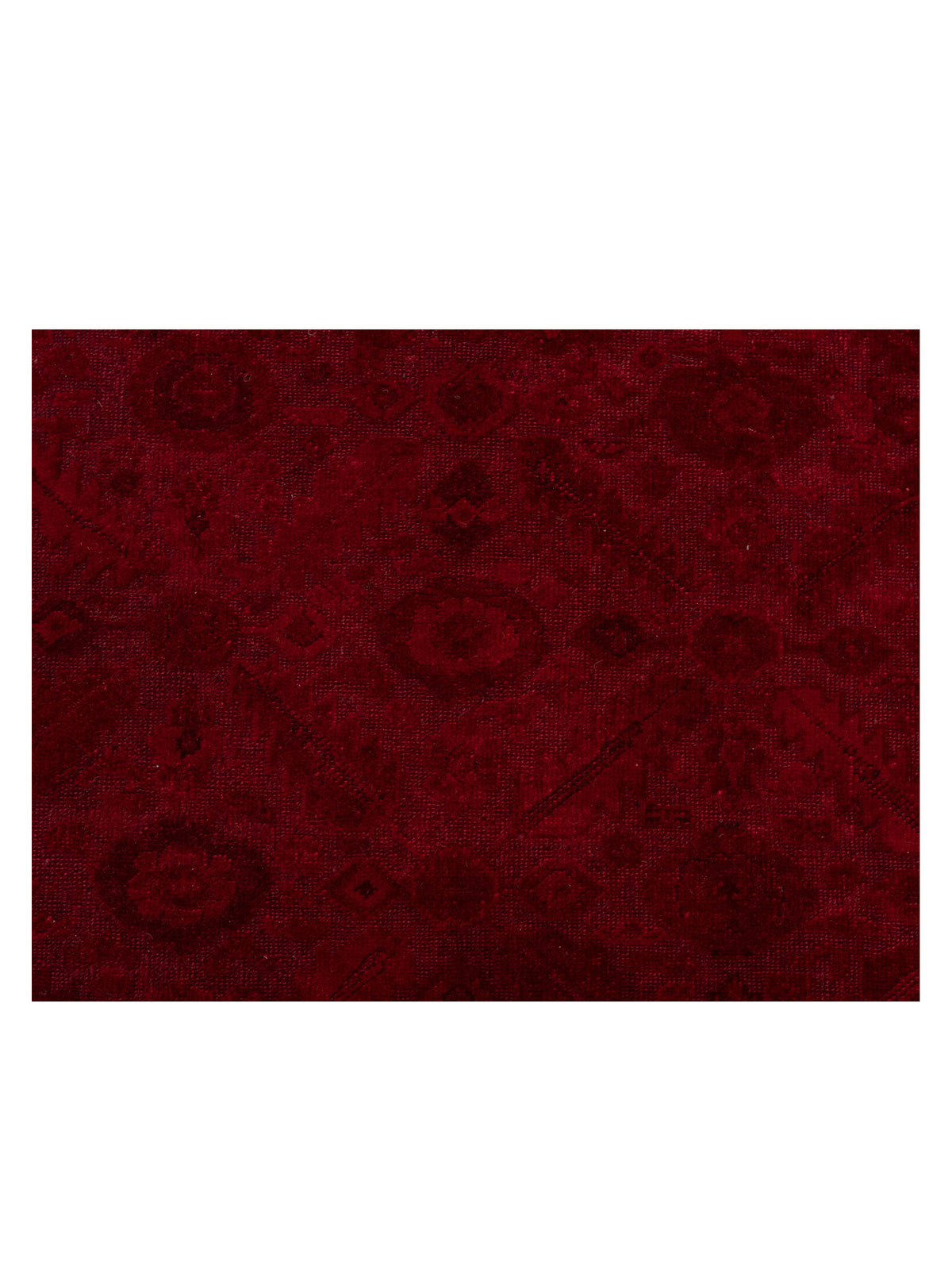 Vintage 104448 Red 8.4x10.8 Hand Knotted Rug