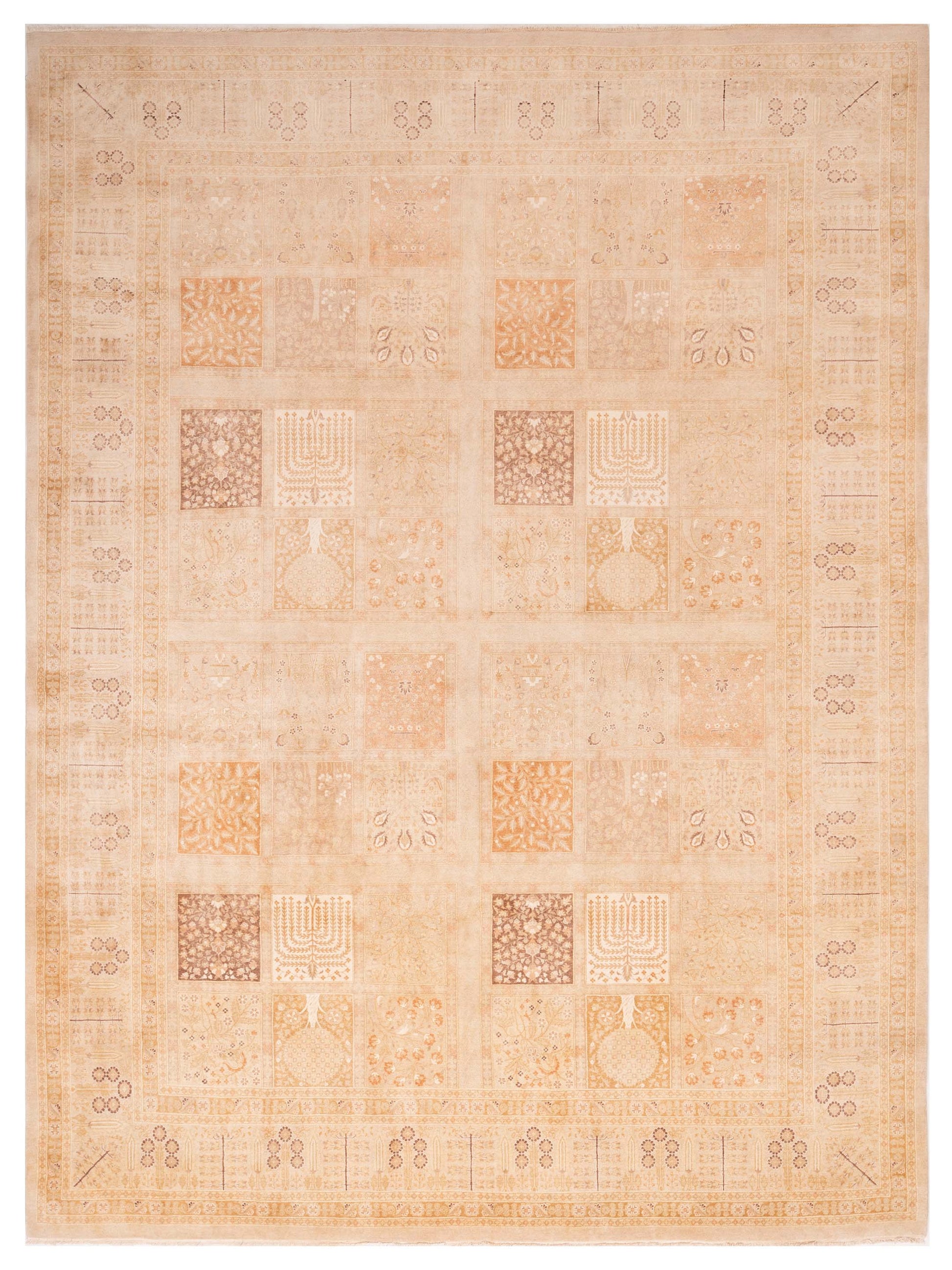Rajpur Haji Jalili  Beige Brown Transitional