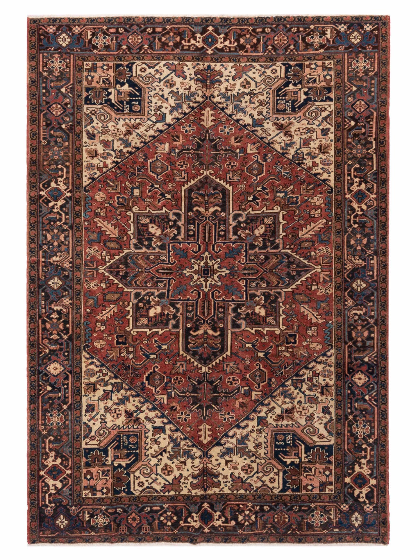 Pasha Persian  Red Brown Traditional