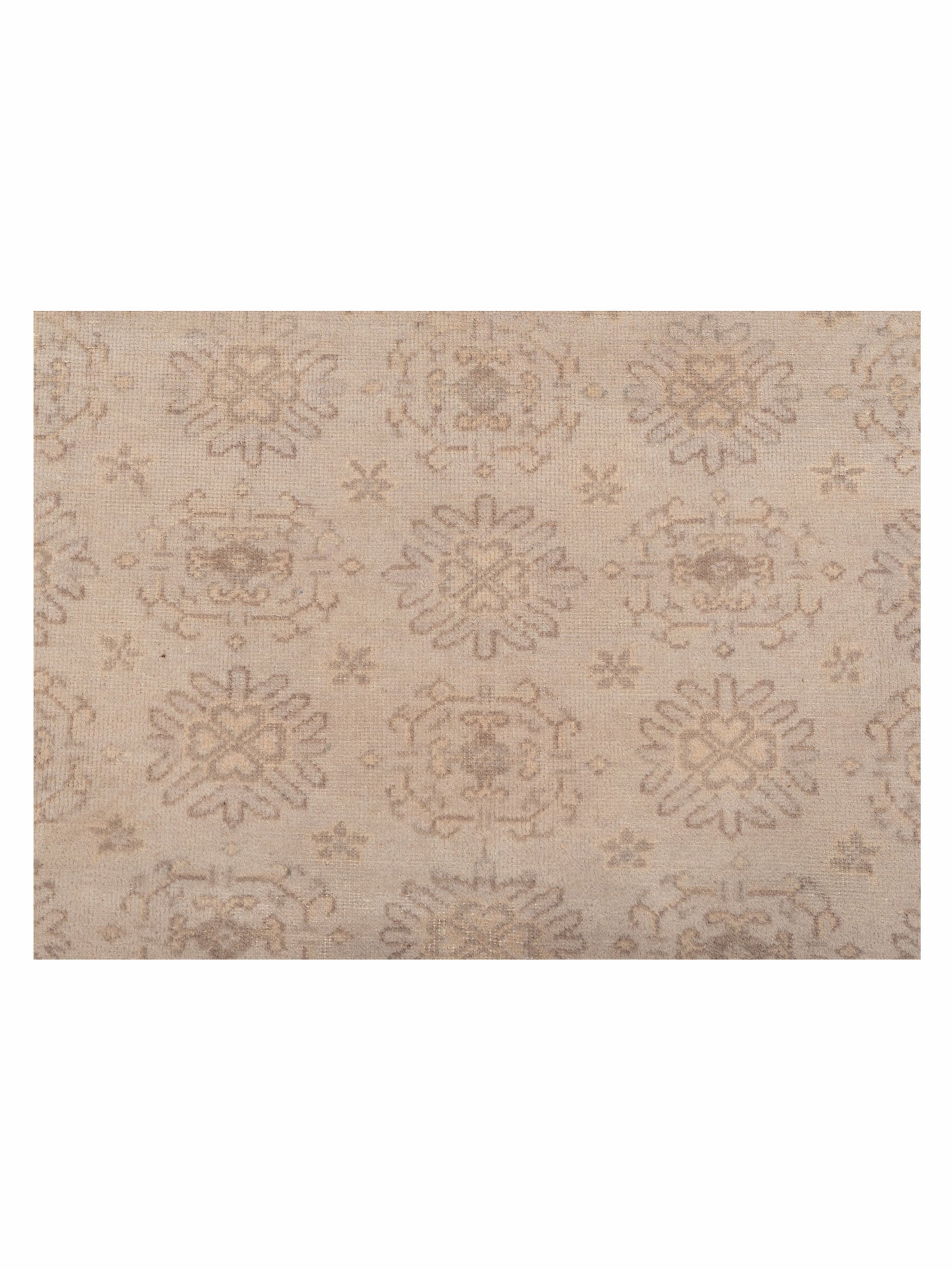 Evren 123395 Silver 4x5.10 Hand Knotted Rug