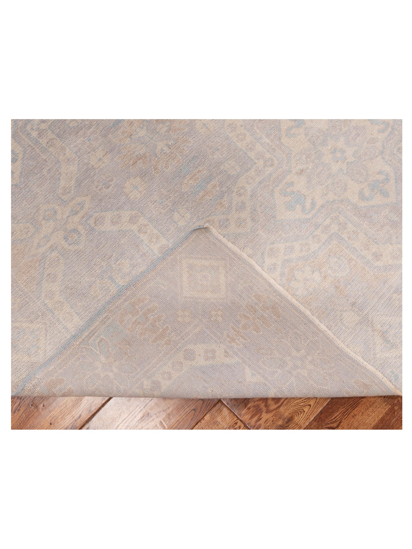 Andalusia 125234 Gray 9x11.11 Hand Knotted Rug