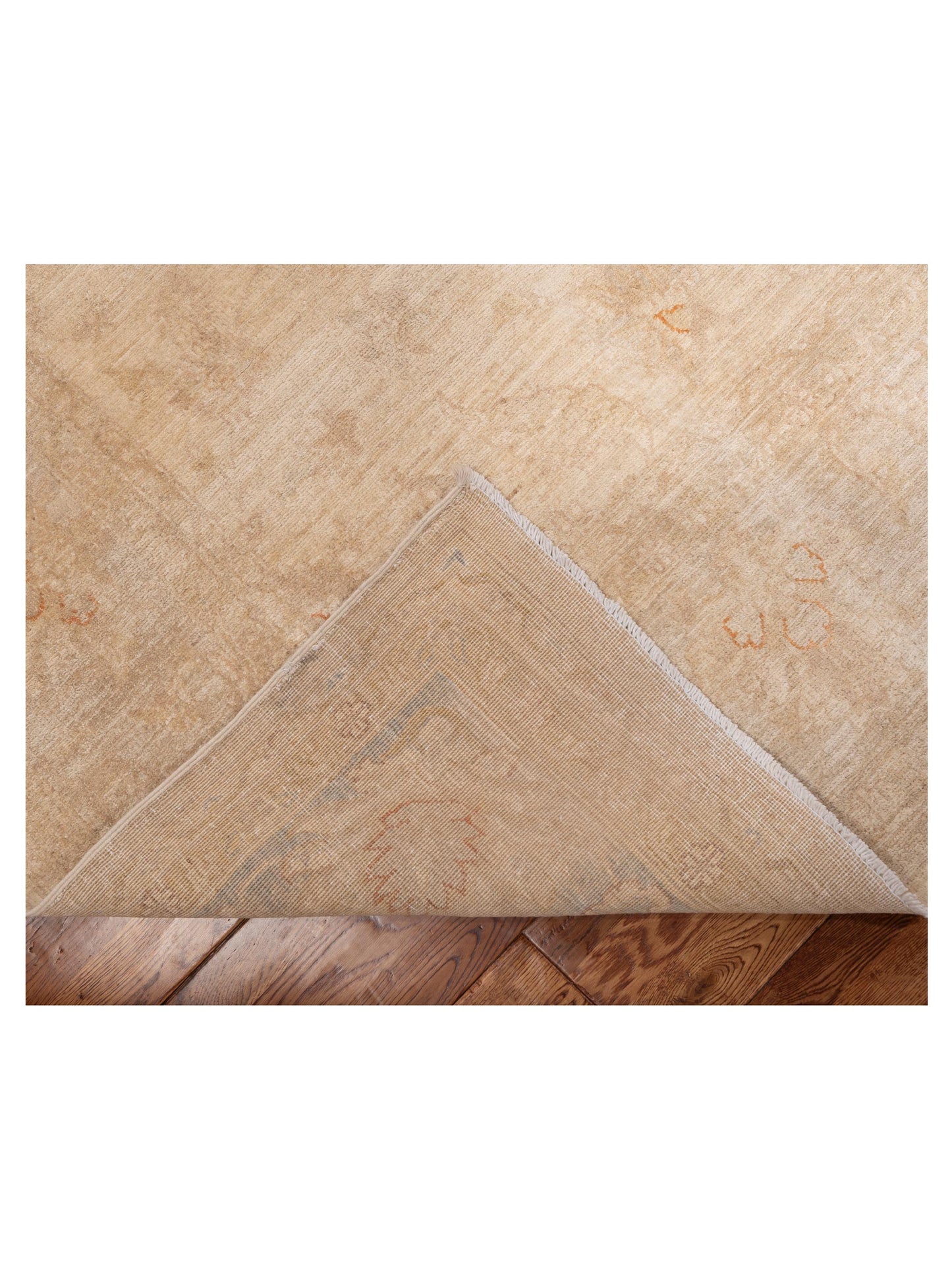 Sultan 153657 Ivory Silver 8x9.11 Hand Knotted Rug