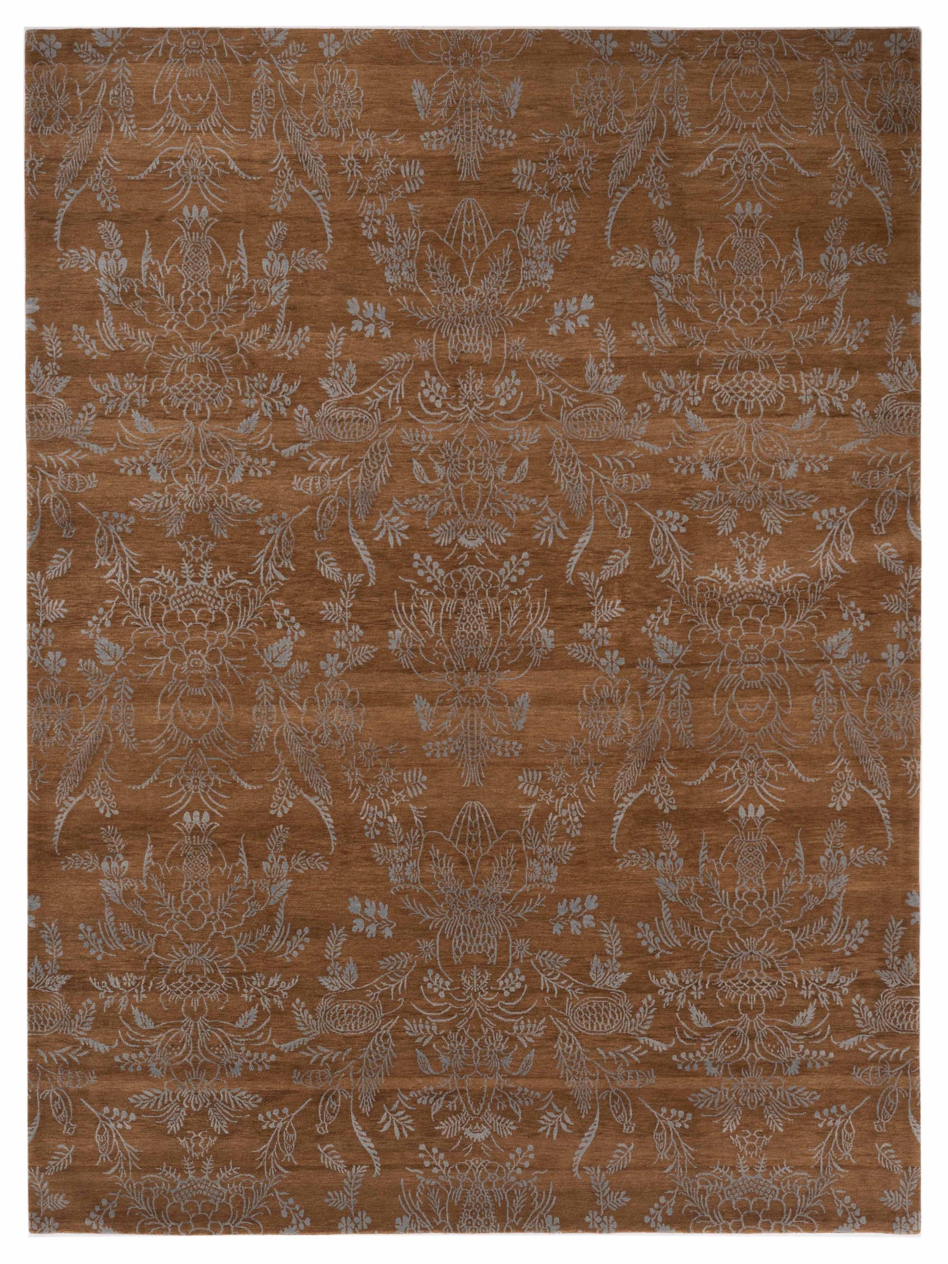Siena Nepalese  Brown Brown Contemporary
