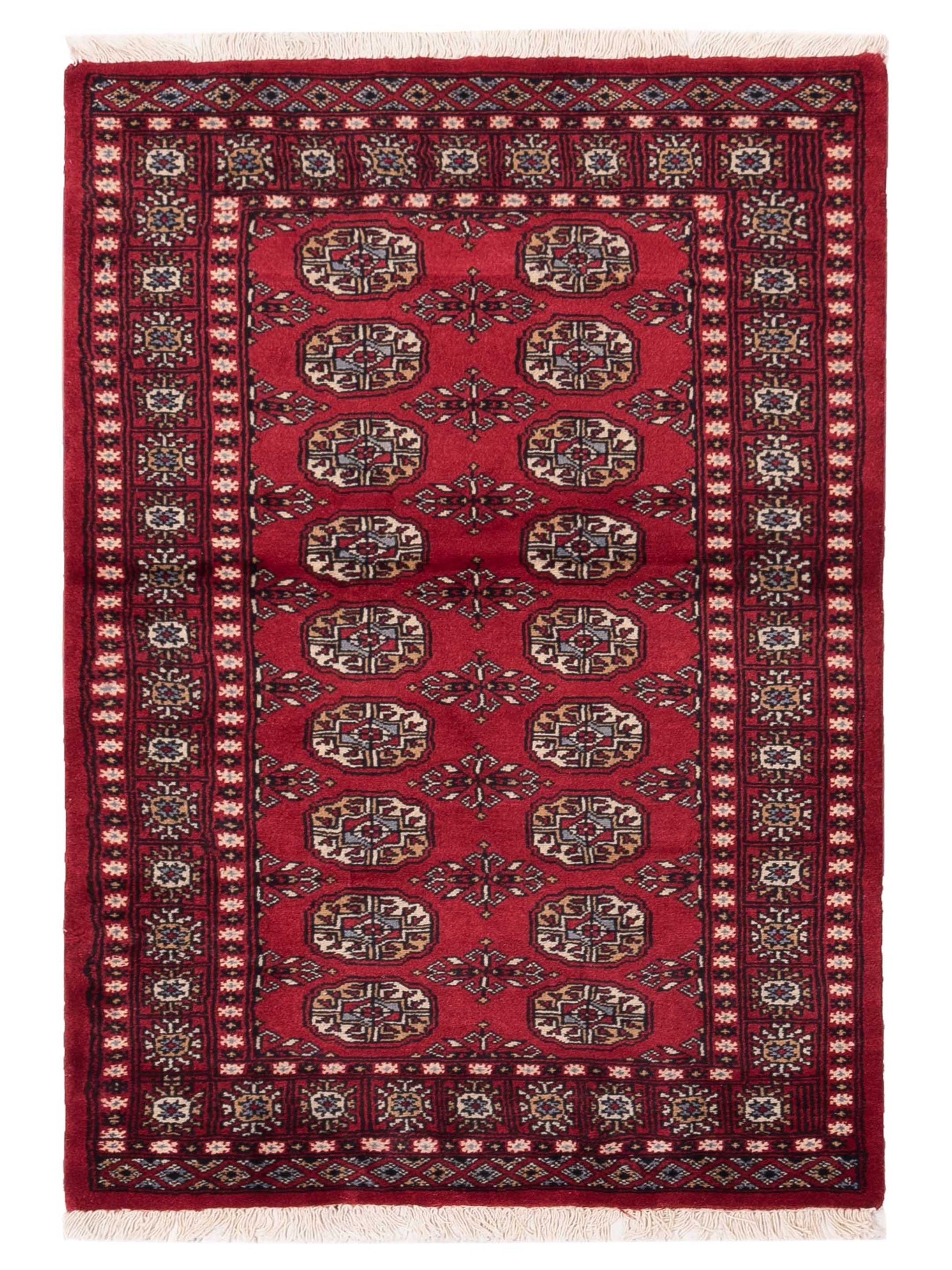 Nomad Bokhara  Red Red Traditional