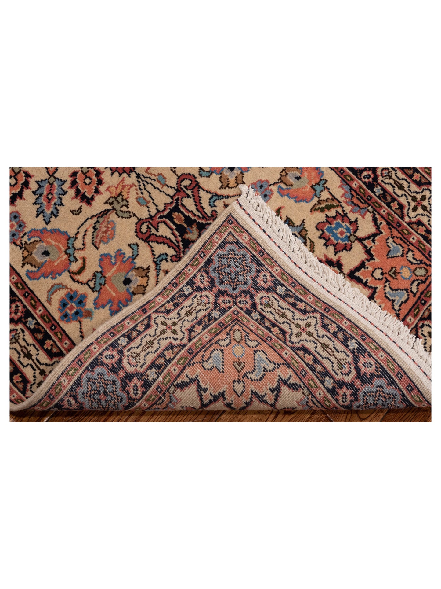 Crown 147780 Ivory 2.8x9.9 Hand Knotted Rug
