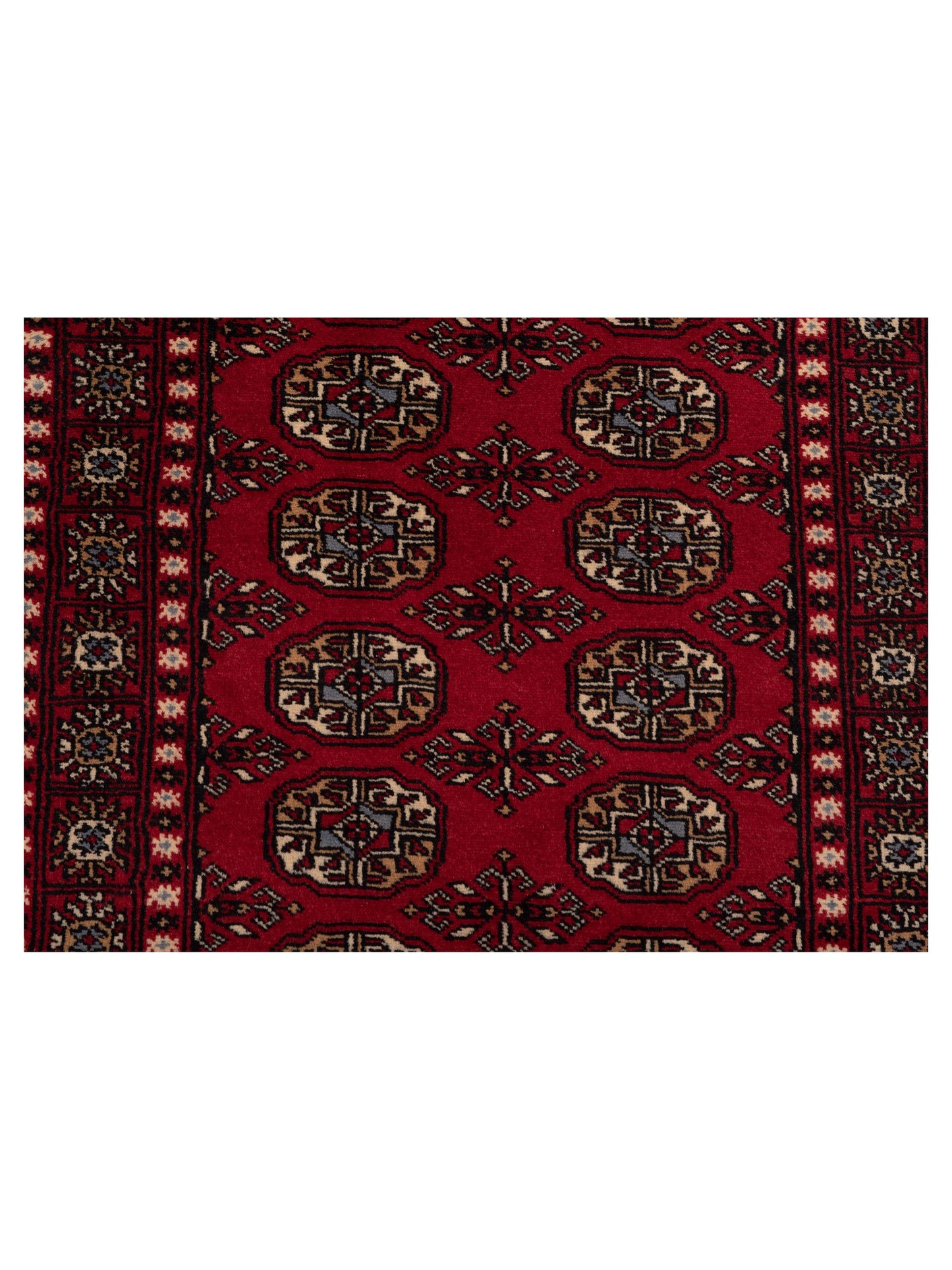 Bokhara 145578 Red Red 3.1x5.2 Hand Knotted Rug