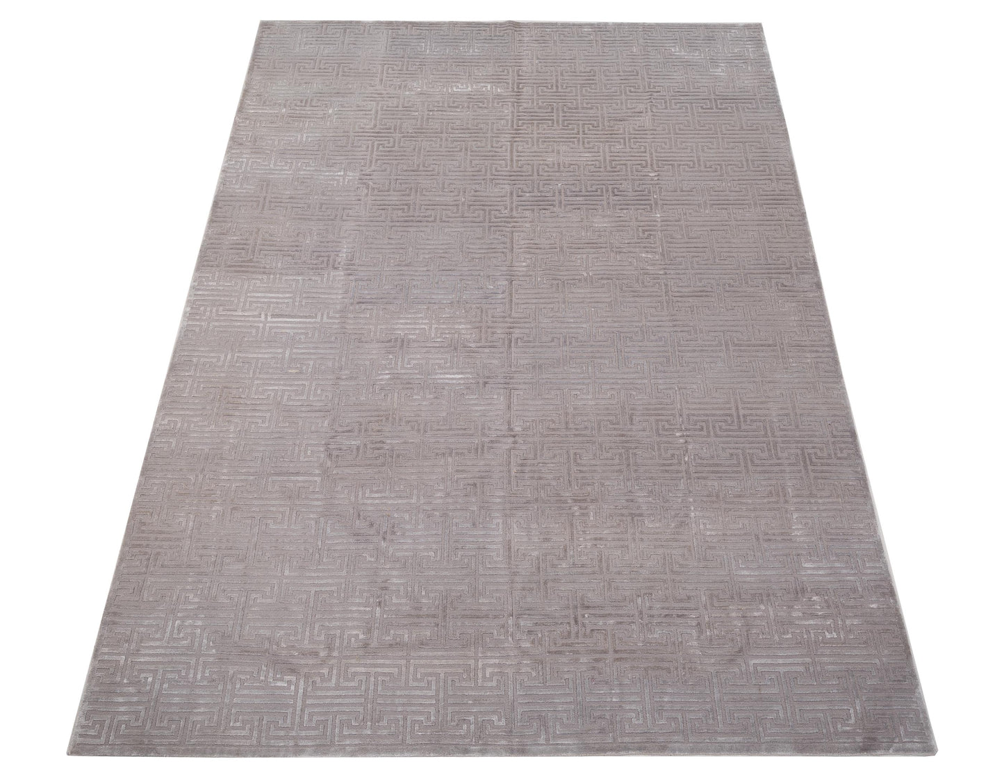 Tibetino 127490 Gray 10x14 Hand Knotted Rug