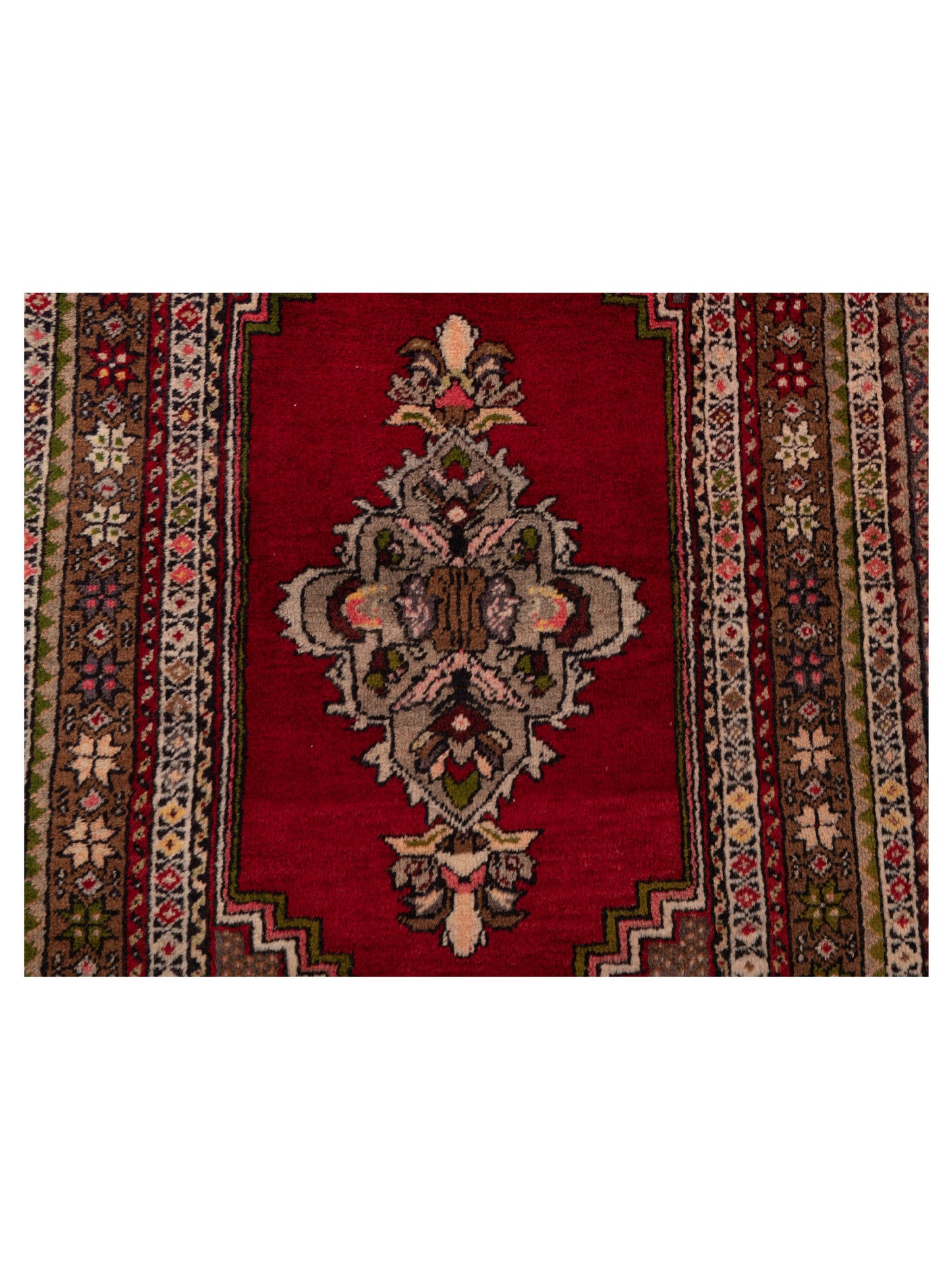 Old Anatolian 134335 Multi 3.4x4.11 Hand Knotted Rug