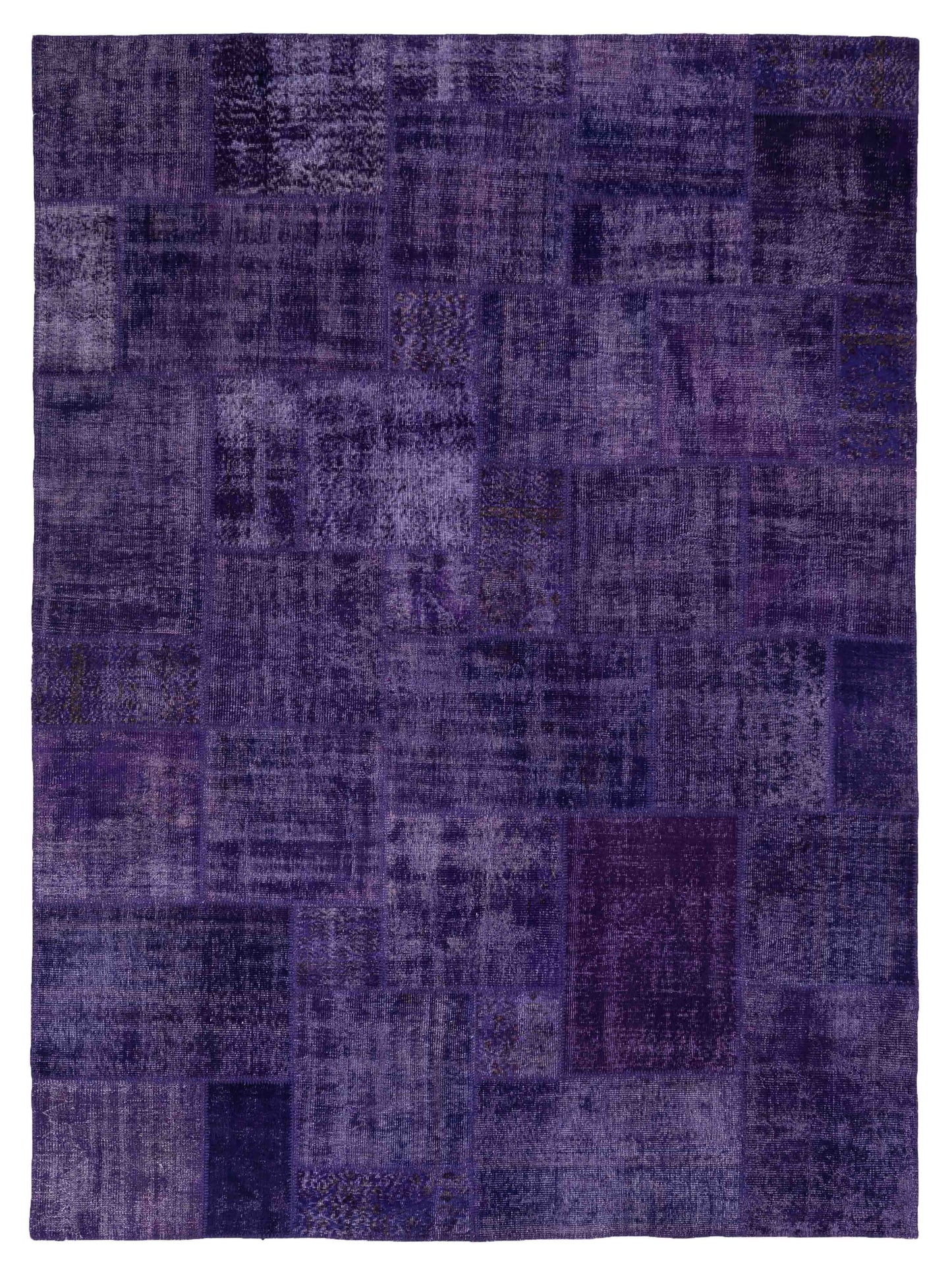 Pasha Turkish Vestige Patchwork  Purple  Contemporary