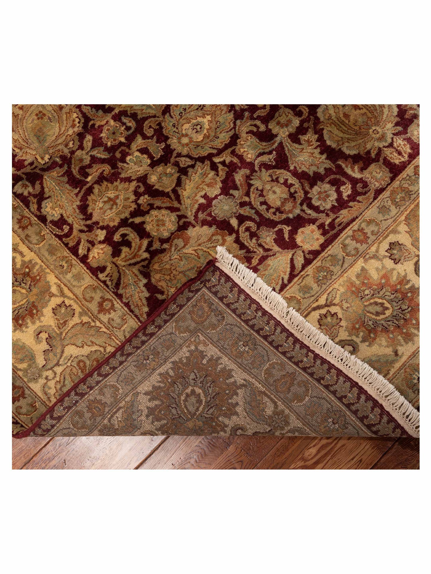 Royal 999969 Red Gold 8.2x10.2 Hand Knotted Rug