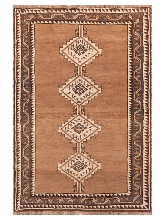 Pasha Old Anatolian  Brown Brown Contemporary