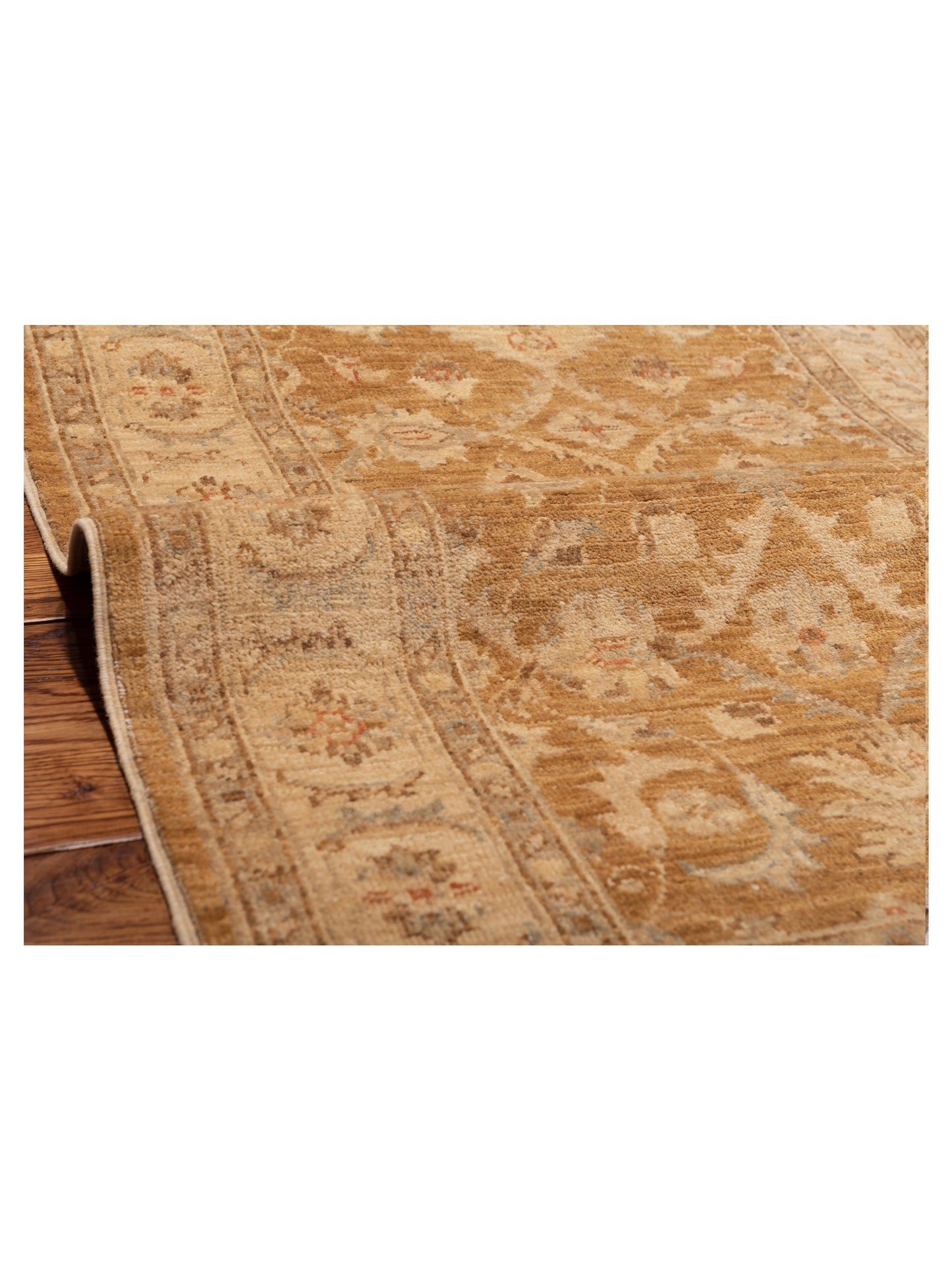 Sultan 119023 Brown Gold 2.9x9.10 Hand Knotted Rug