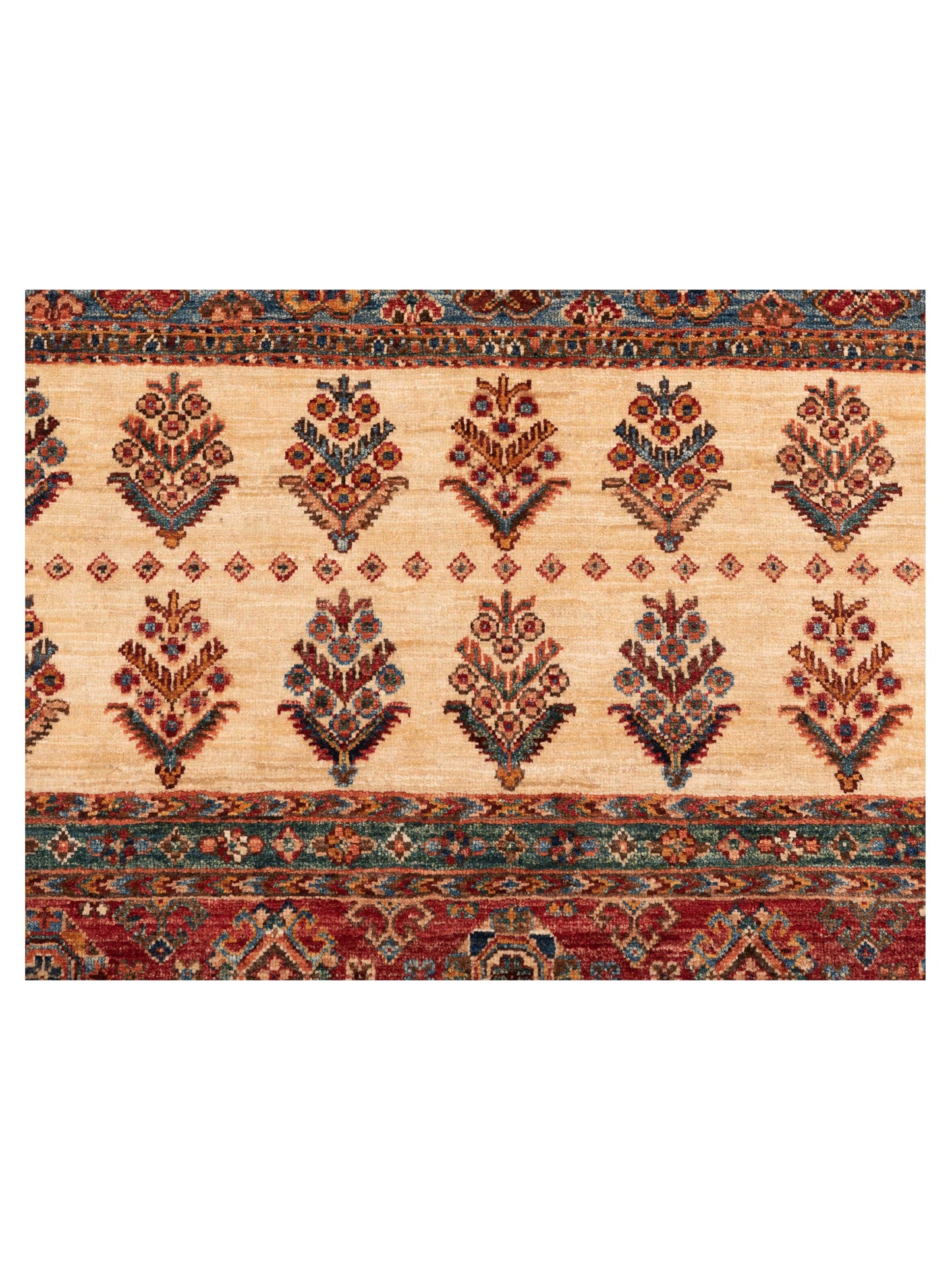 Khorjin 148800 Multi Multi 3.1x4.11 Hand Knotted Rug