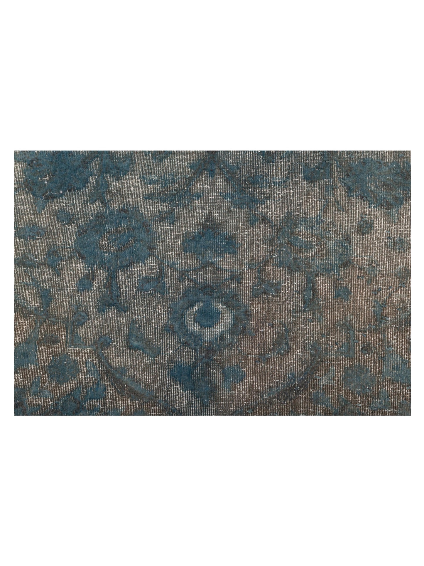 Vintage 133164 Blue 10x13.4 Hand Knotted Rug