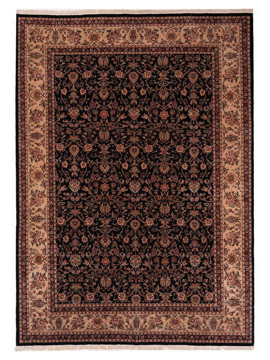 Pasha Magnolia  Black Beige Traditional