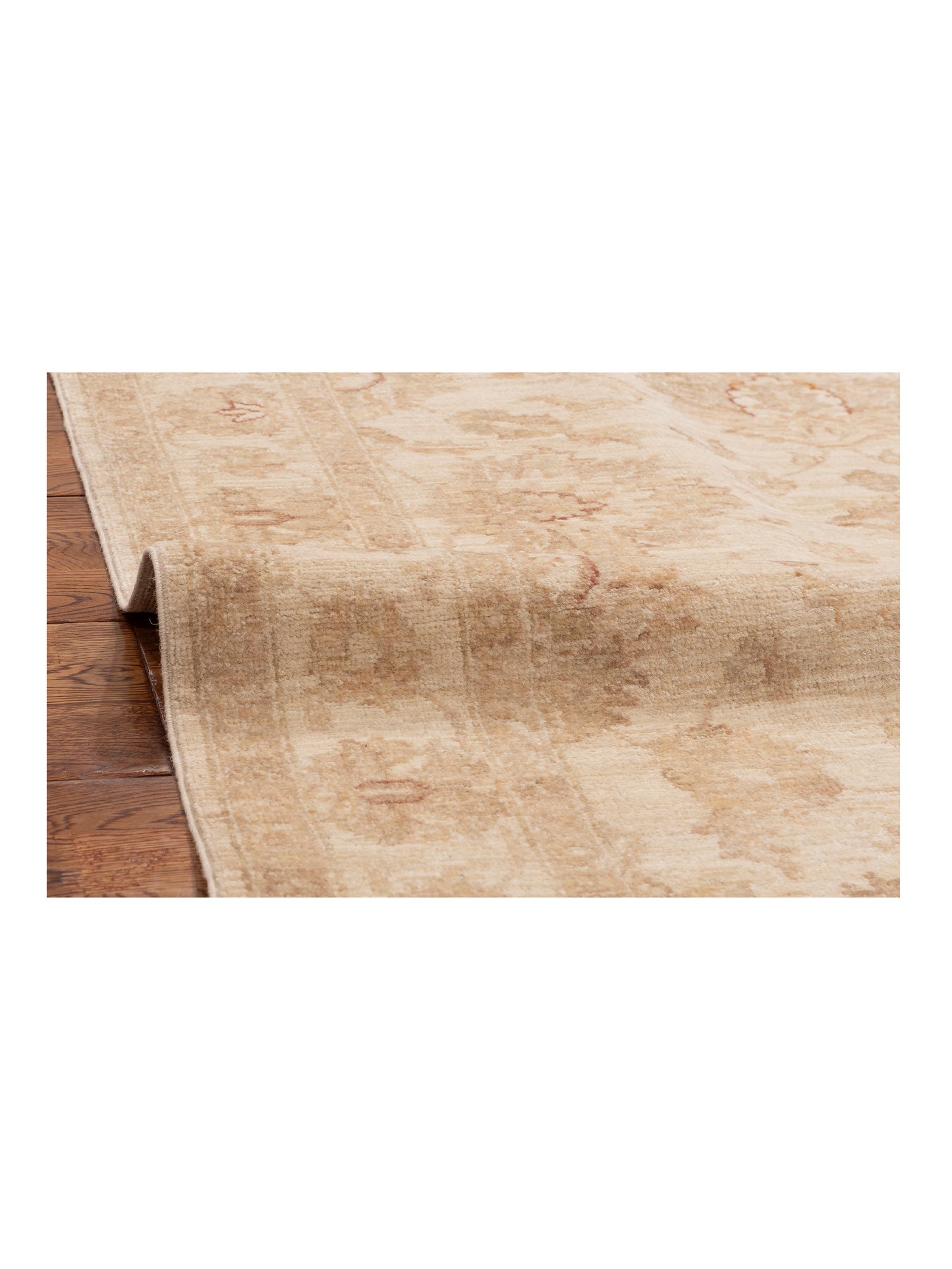 Sultan 115417 Ivory Ivory 4.1x5.8 Hand Knotted Rug