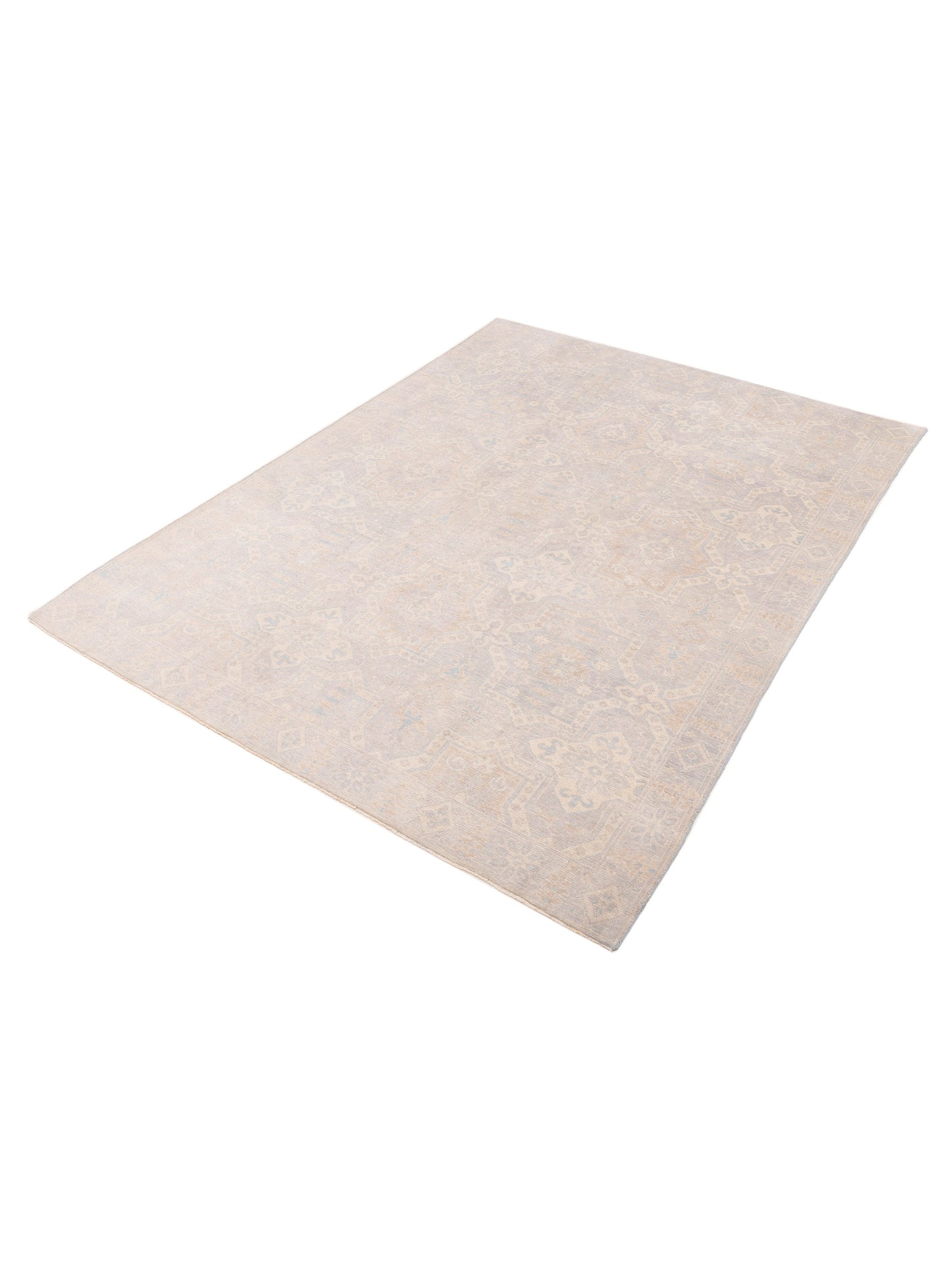 Andalusia 125234 Gray 9x11.11 Hand Knotted Rug