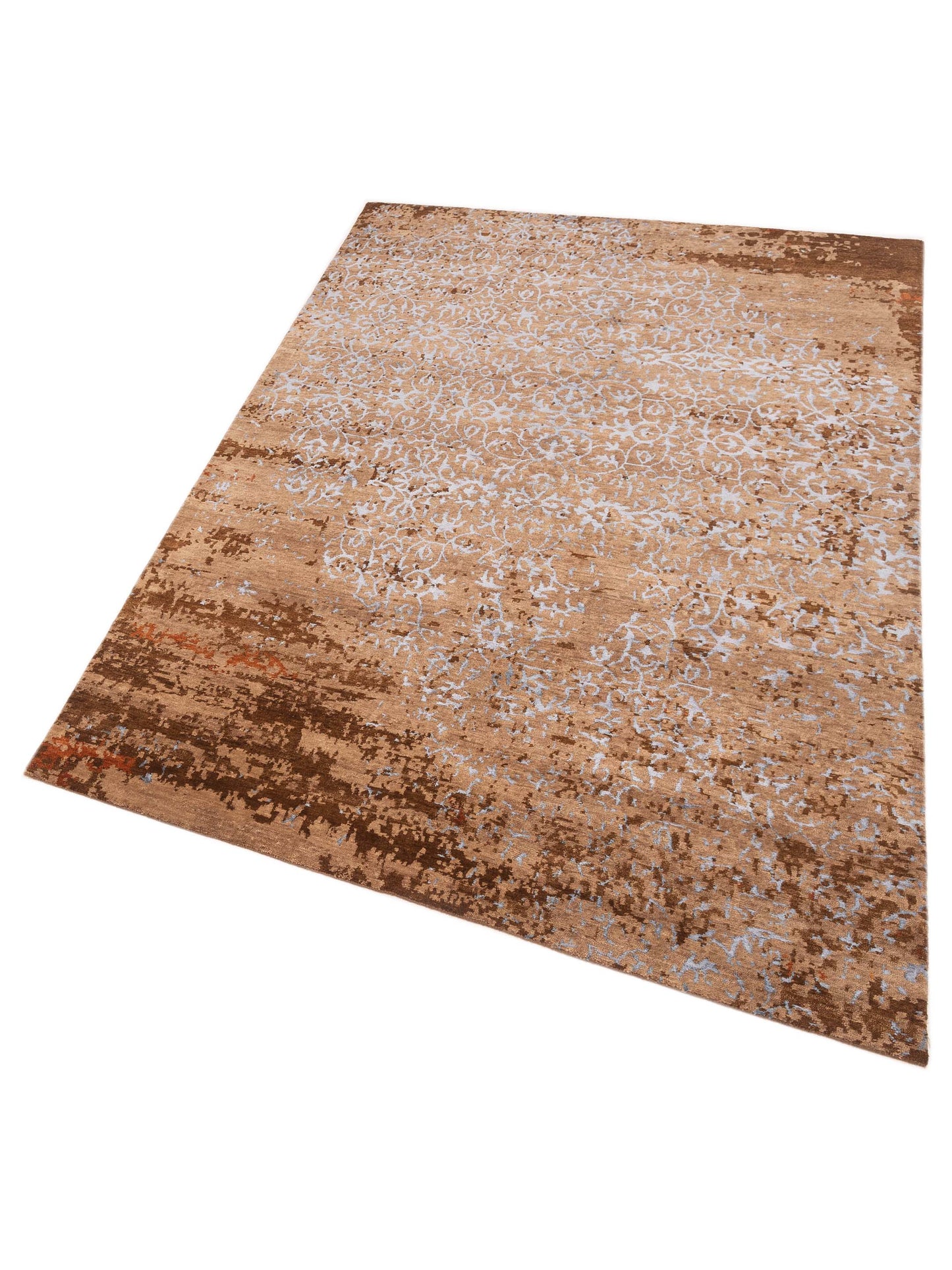 Tibetino 124327 Brown 6.1x8.11 Hand Knotted Rug