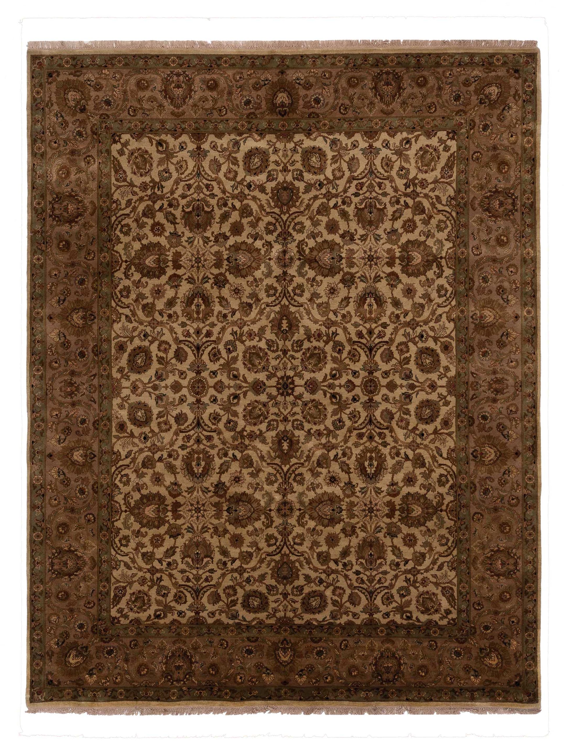 Rajpur Crown  Ivory Brown Transitional