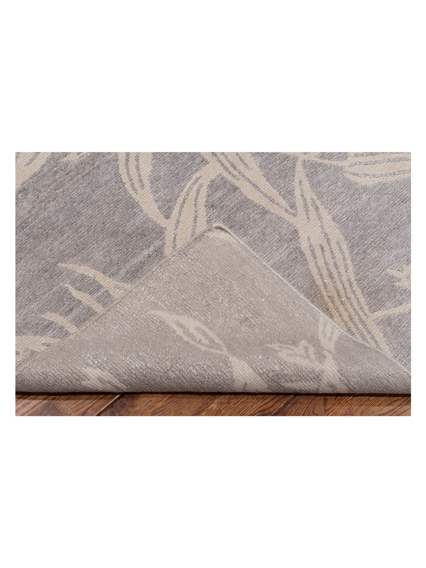 Tibetino 117911 Gray Ivory 8x10 Hand Knotted Rug