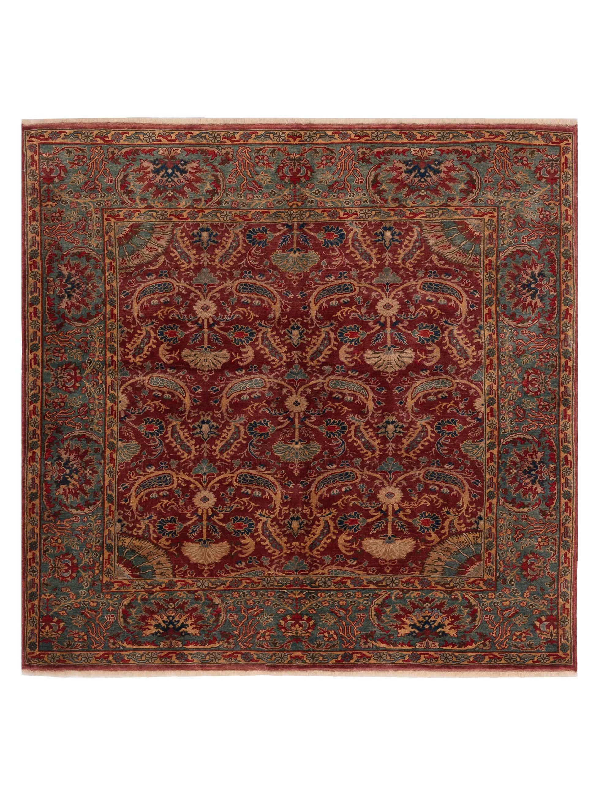 Pasha Antique Loom  Red Blue Traditional