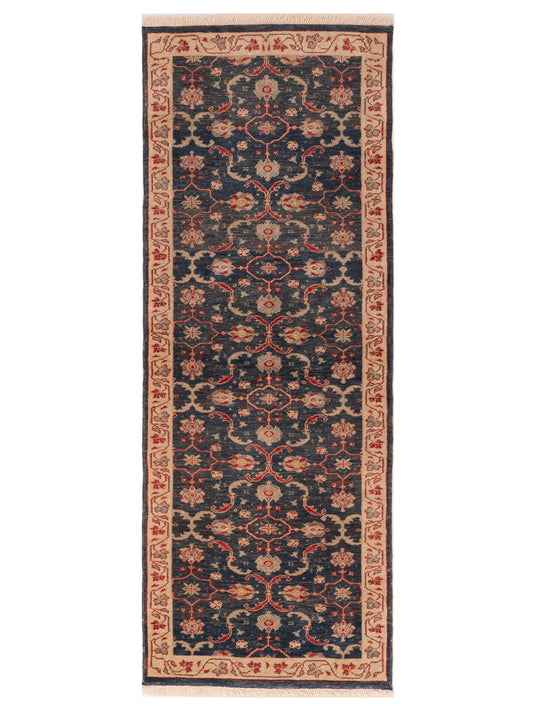 Pasha Antique Loom  Blue Beige Traditional