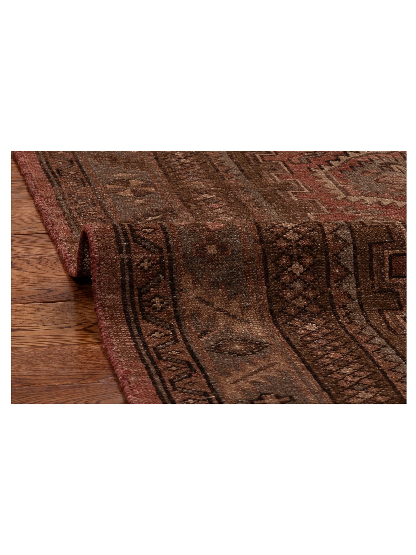 Antique Heirloom 147323 Brick Brown 4.3x7 Hand Knotted Rug